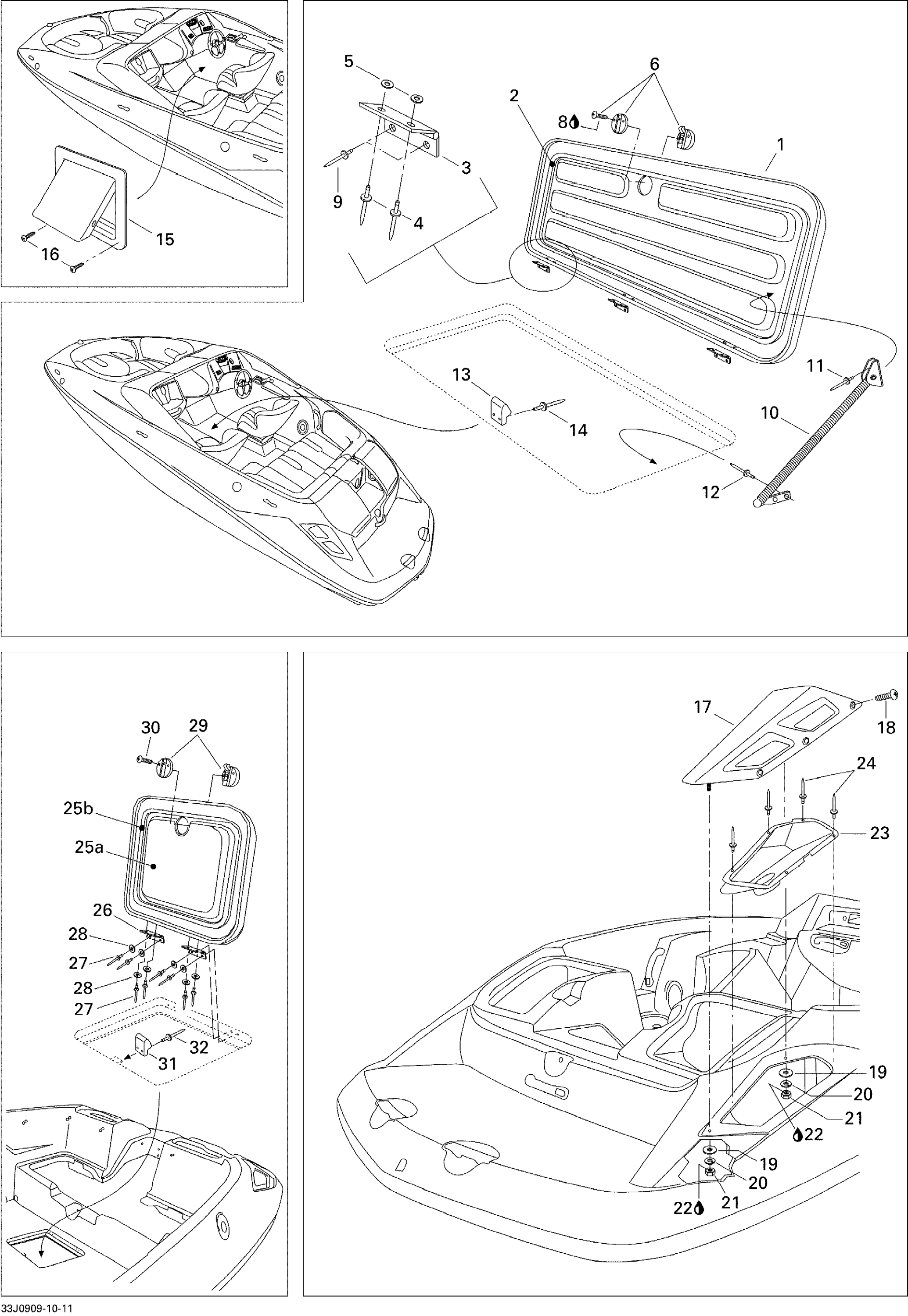 Central Cover And Accessories