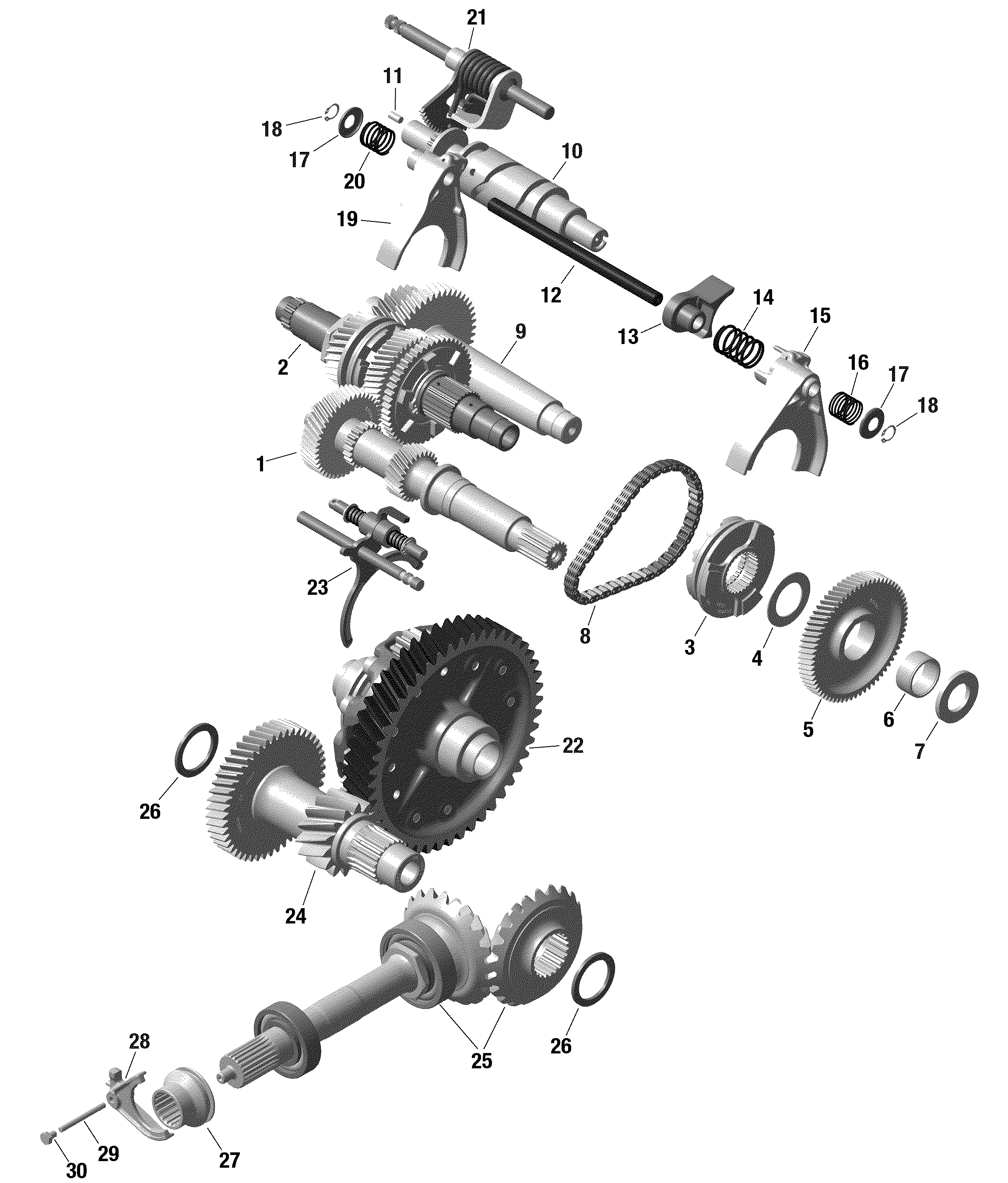 Rotax - Gear Box 2 - 803