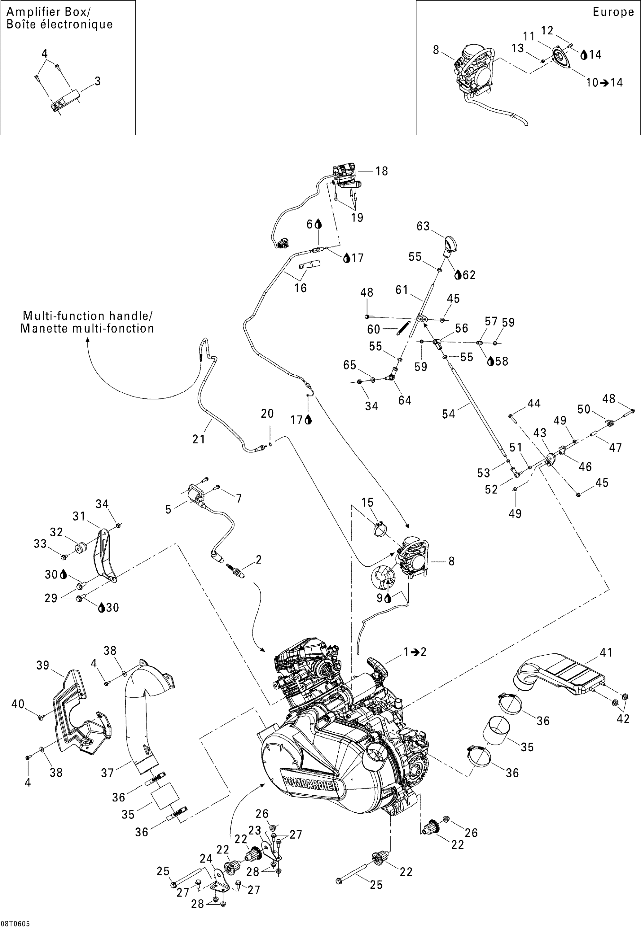 Схема узла: Engine And Engine Support