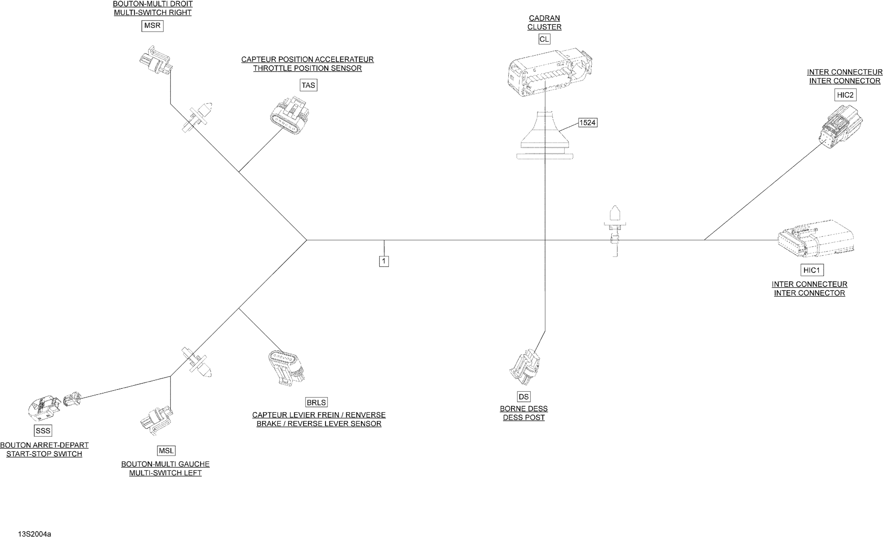 Electrical Harness Steering 278003559