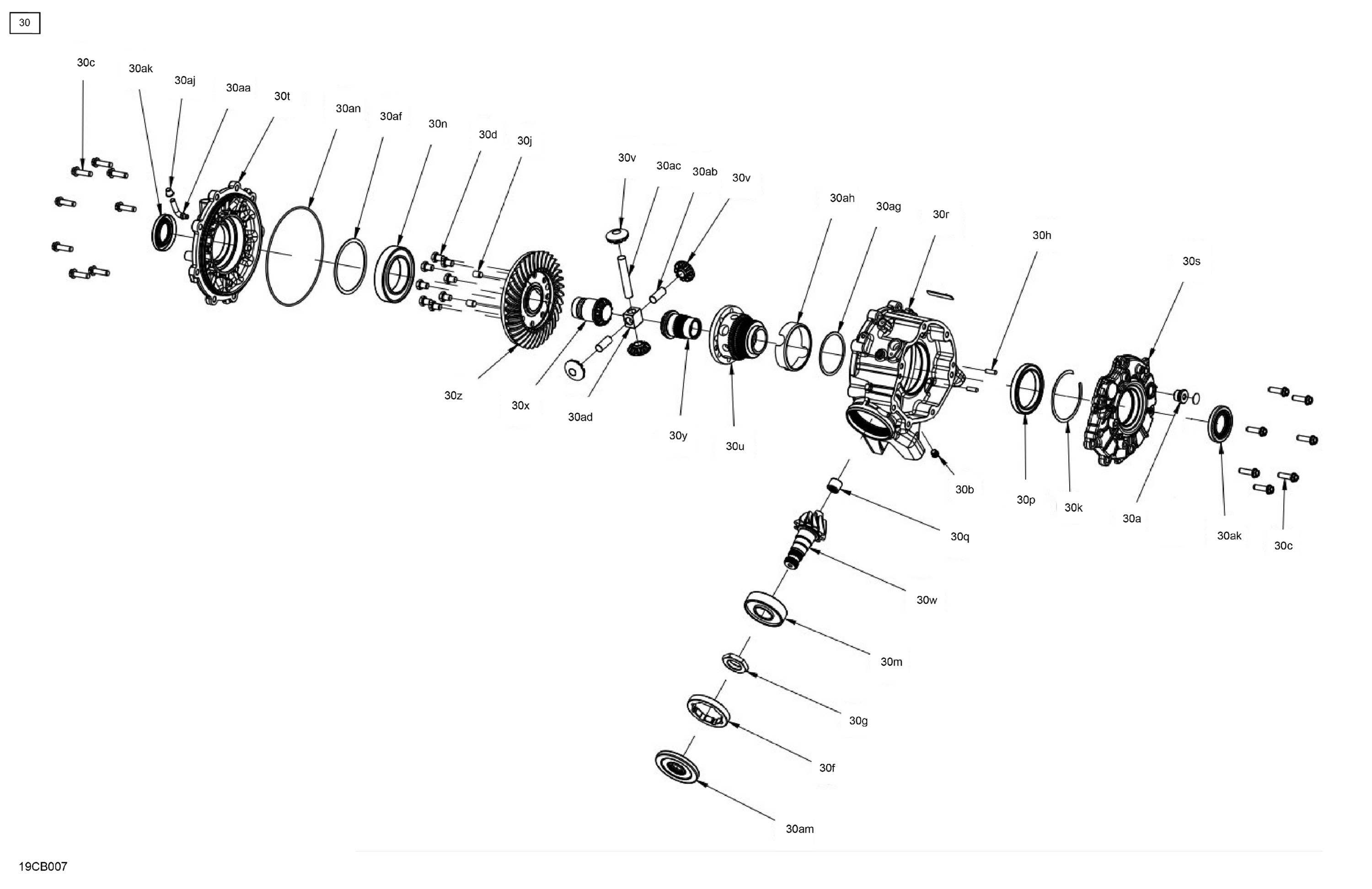 Drive - Front - Differential Parts