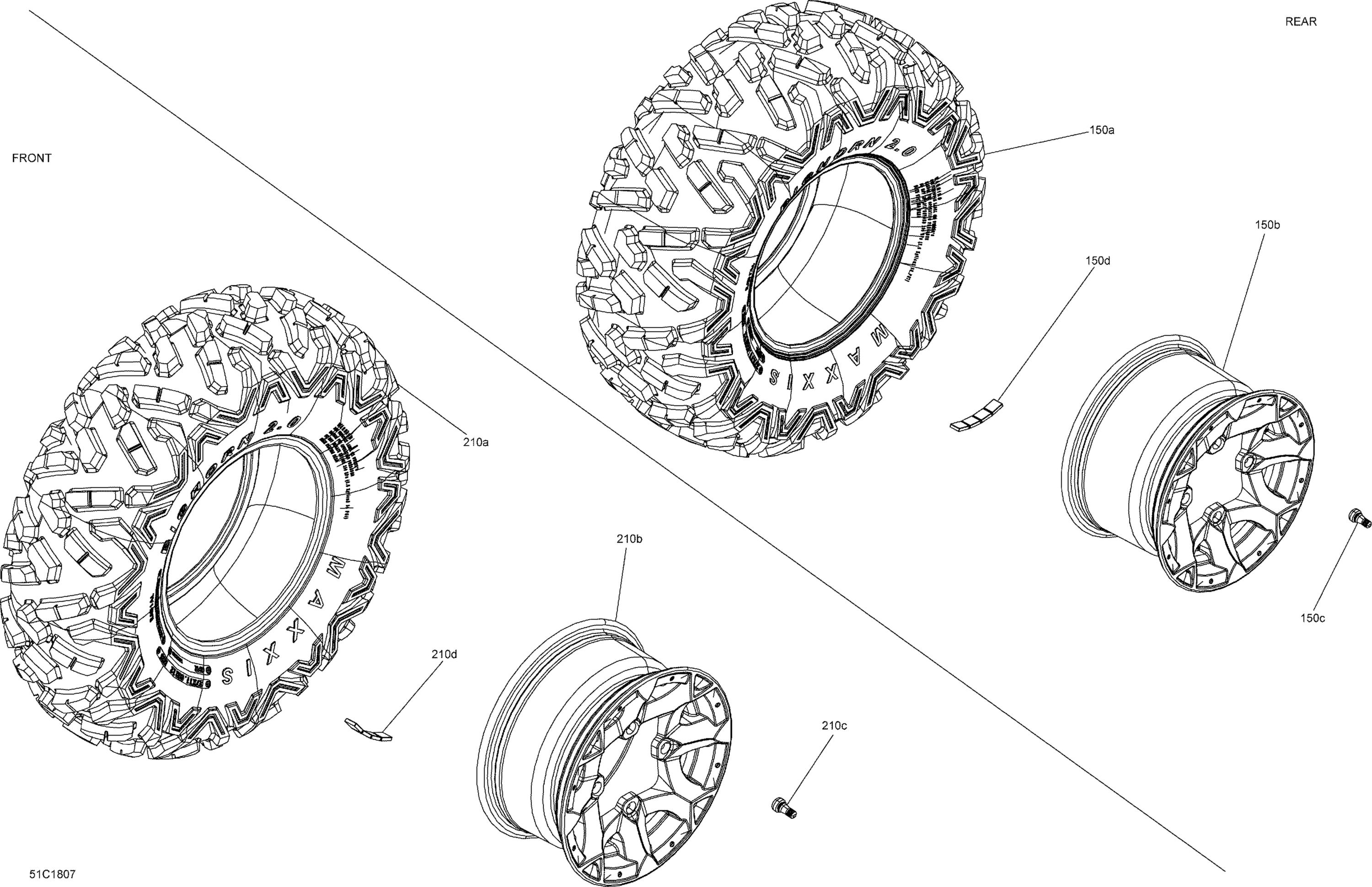 Wheels And Tires Maverick - Package XC