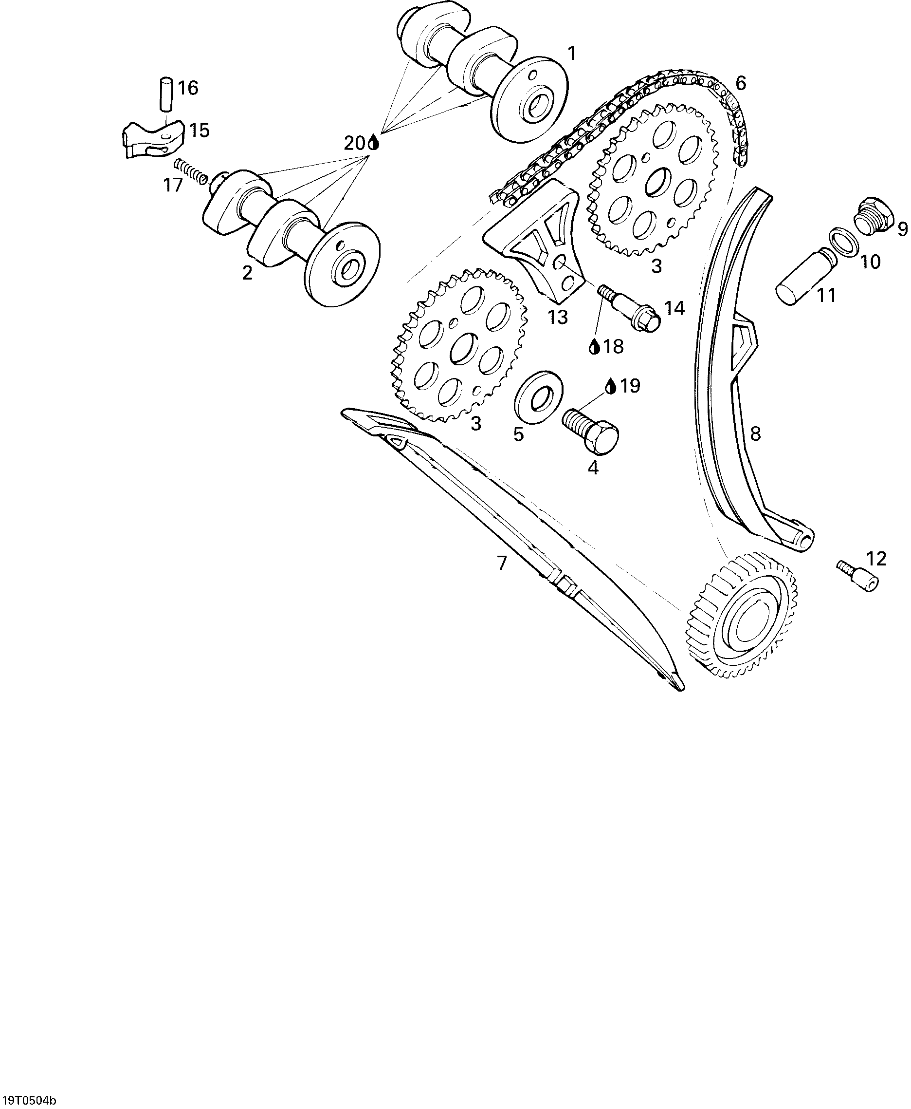 Схема узла: Valve Train
