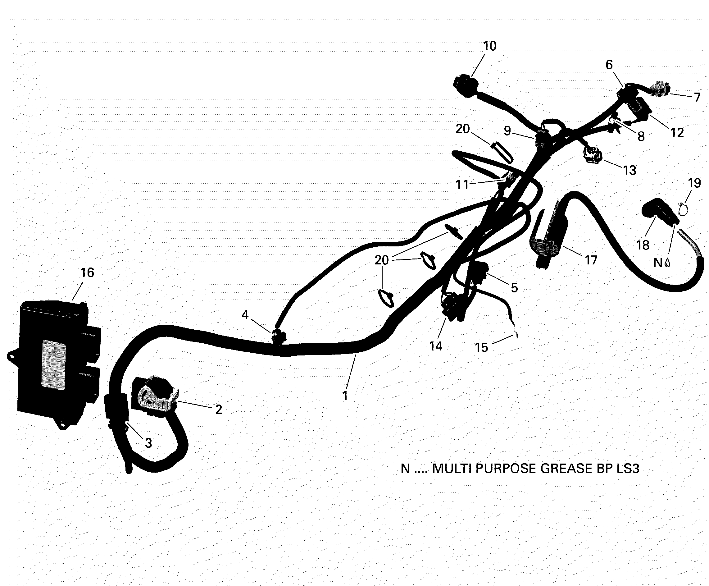 Rotax - Engine Harness And Electronic Module
