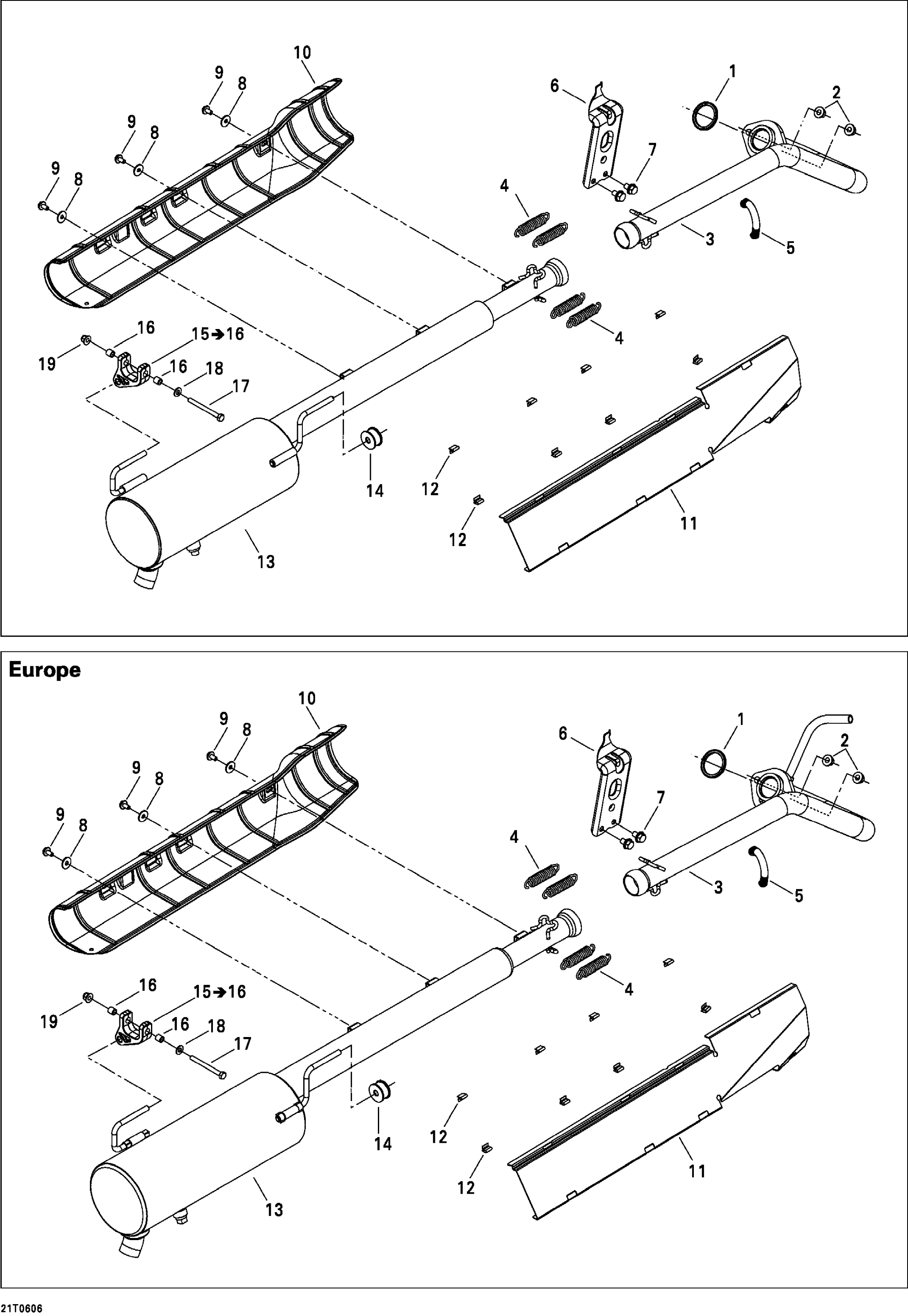 Схема узла: Exhaust System