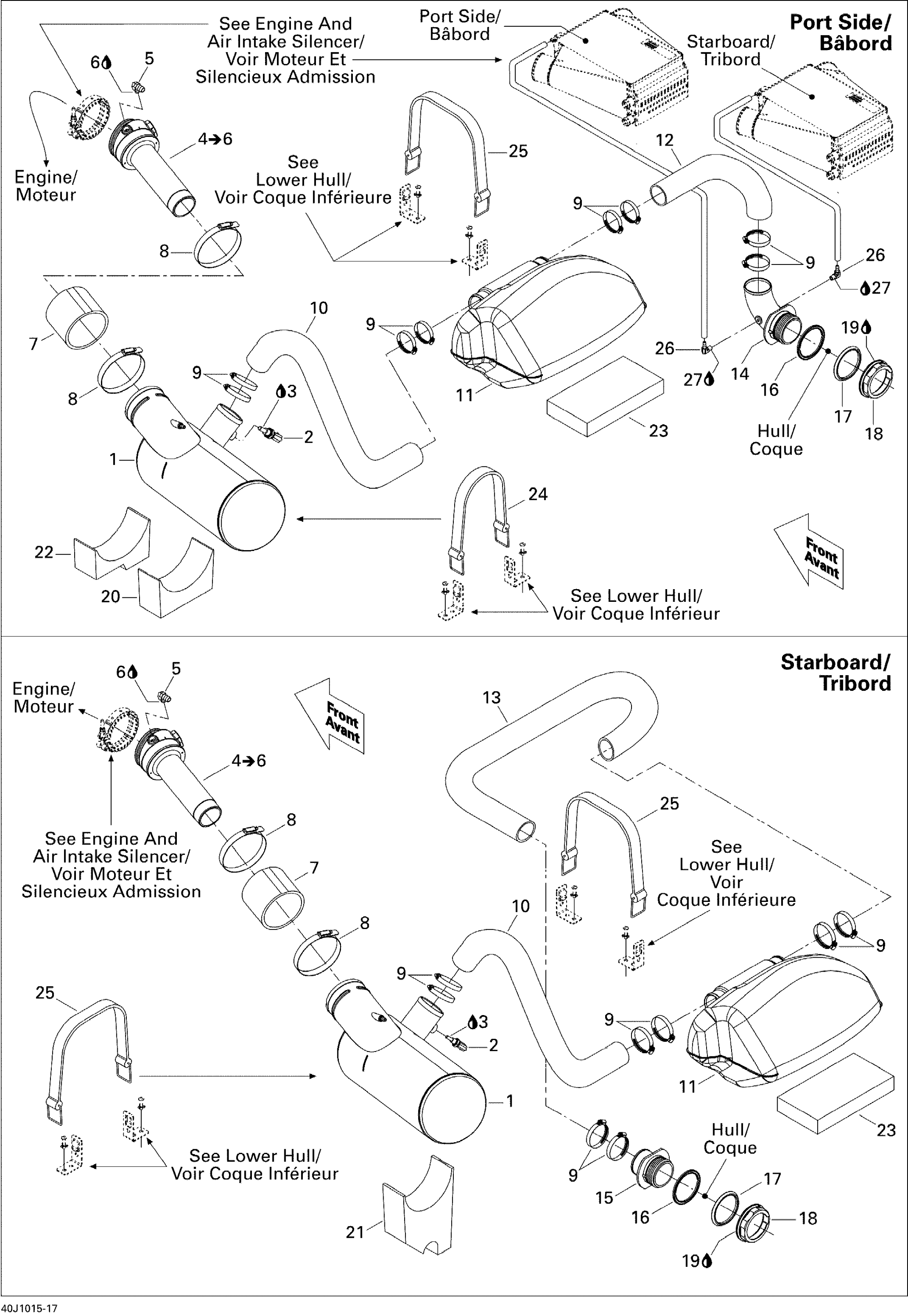 Схема узла: Exhaust System