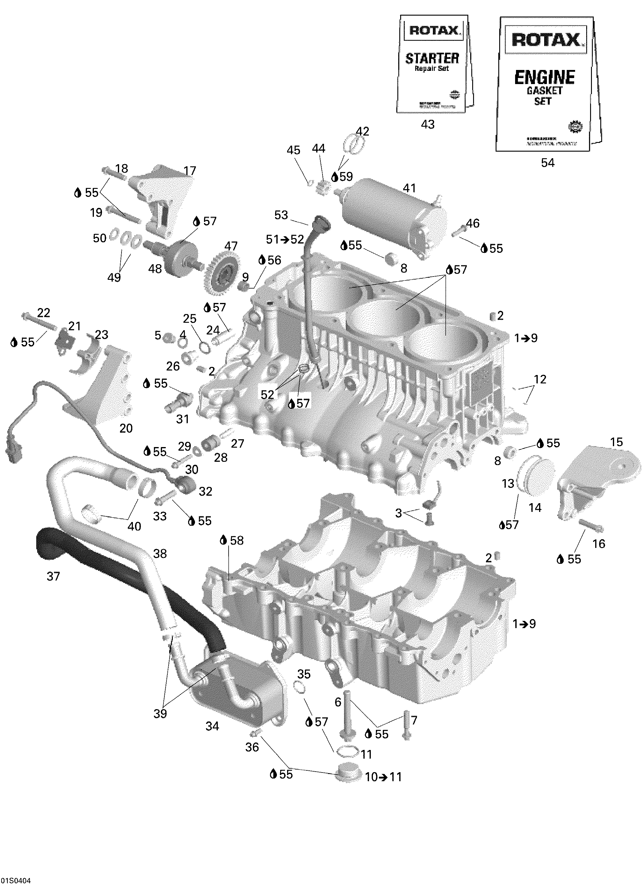 Схема узла: Engine Block