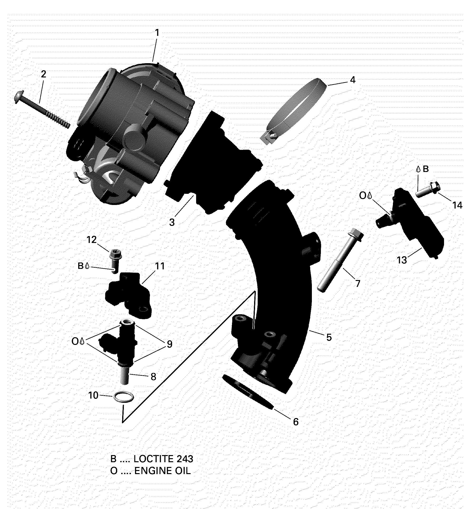 Rotax - Air Intake Manifold And Throttle Body