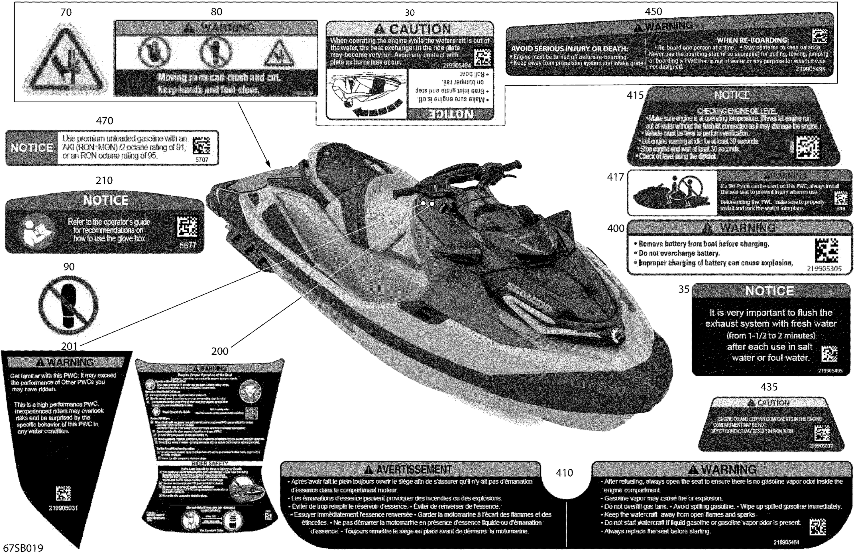 Body - Warning Decals