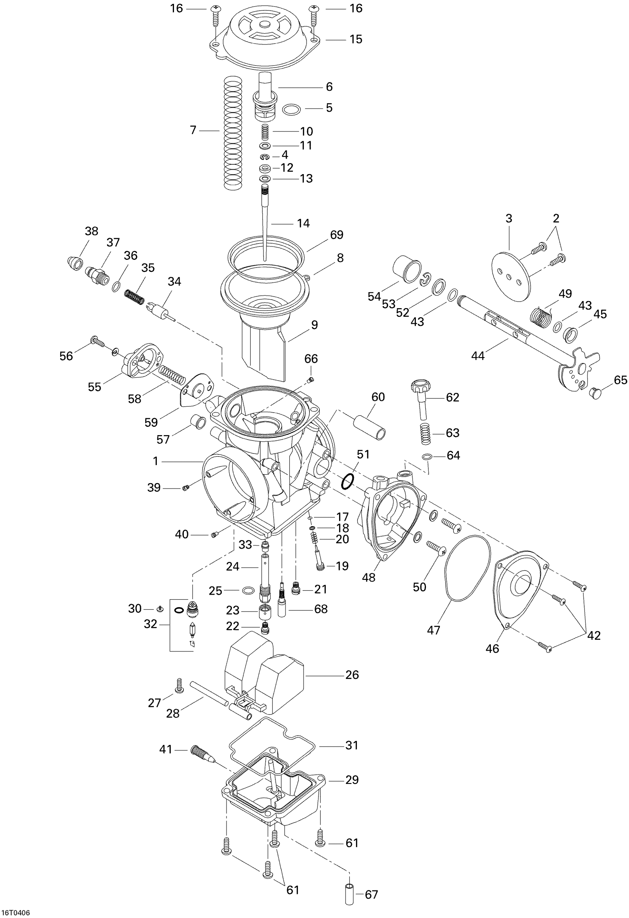Схема узла: Carburetor