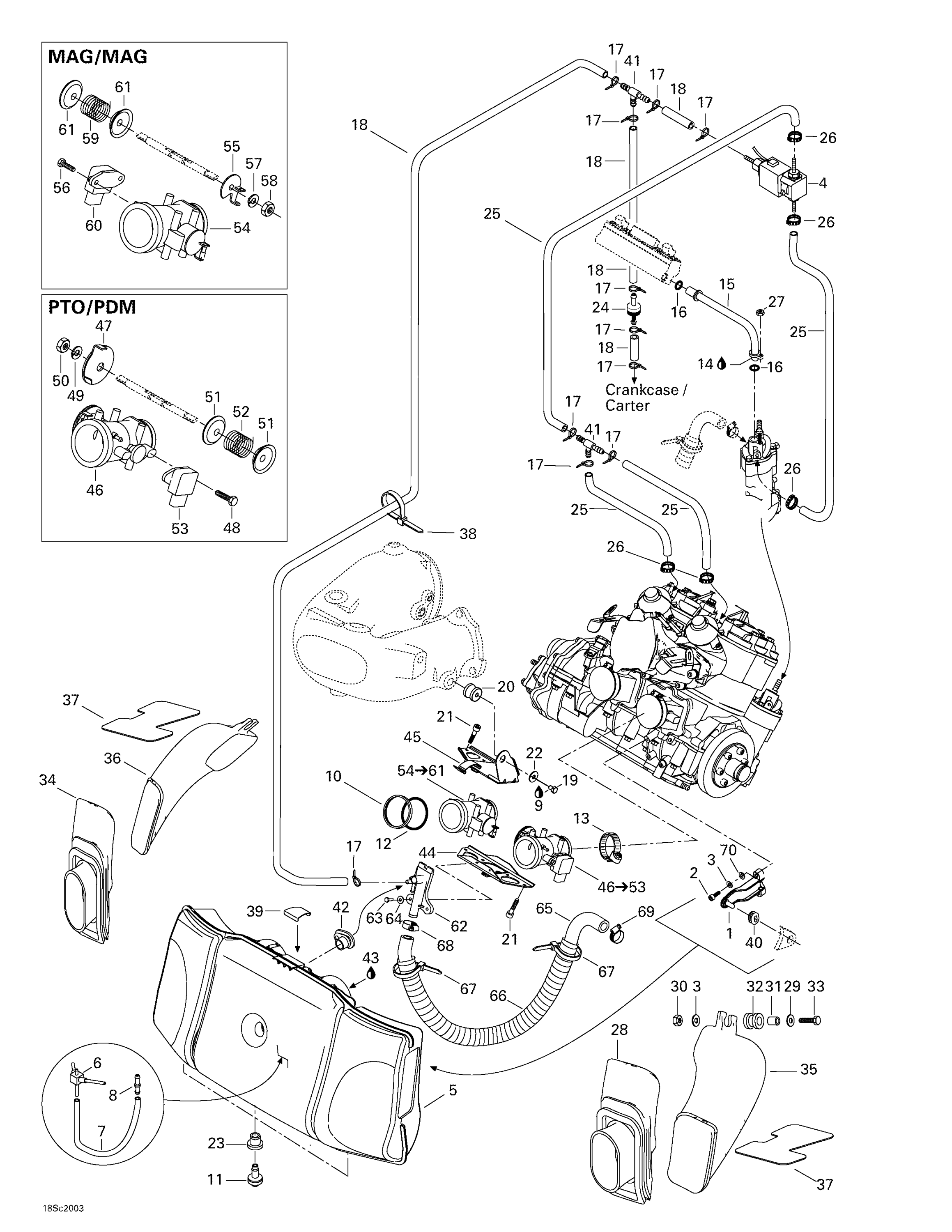 Схема узла: Air Intake System