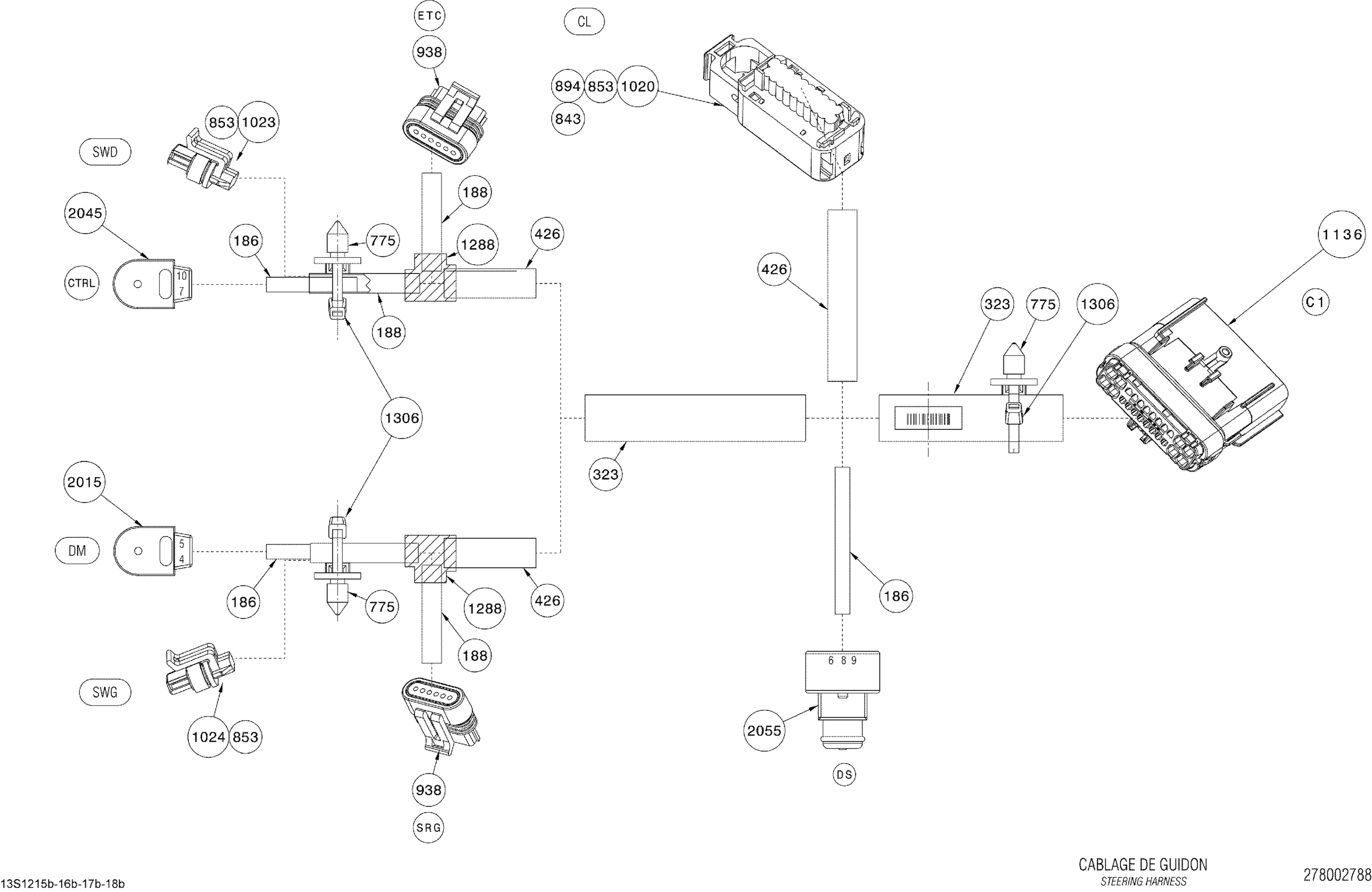 Electrical Harness Steering