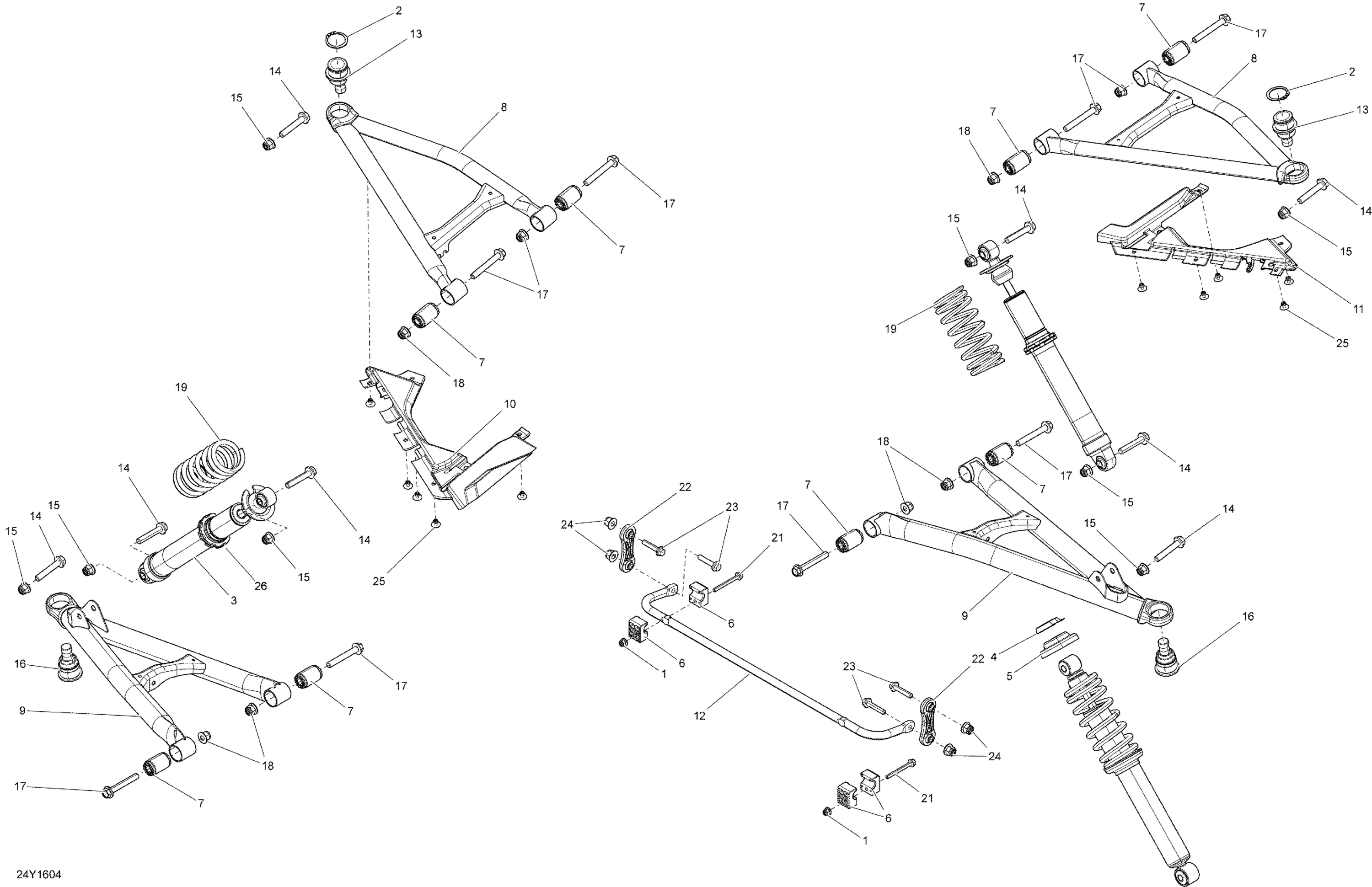 Suspension, Front