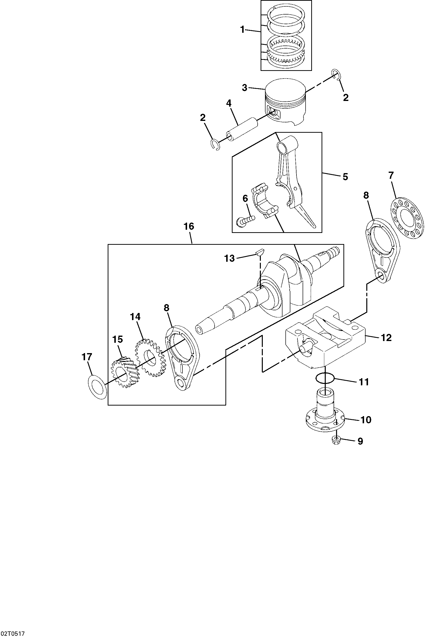 Crankshaft And Piston