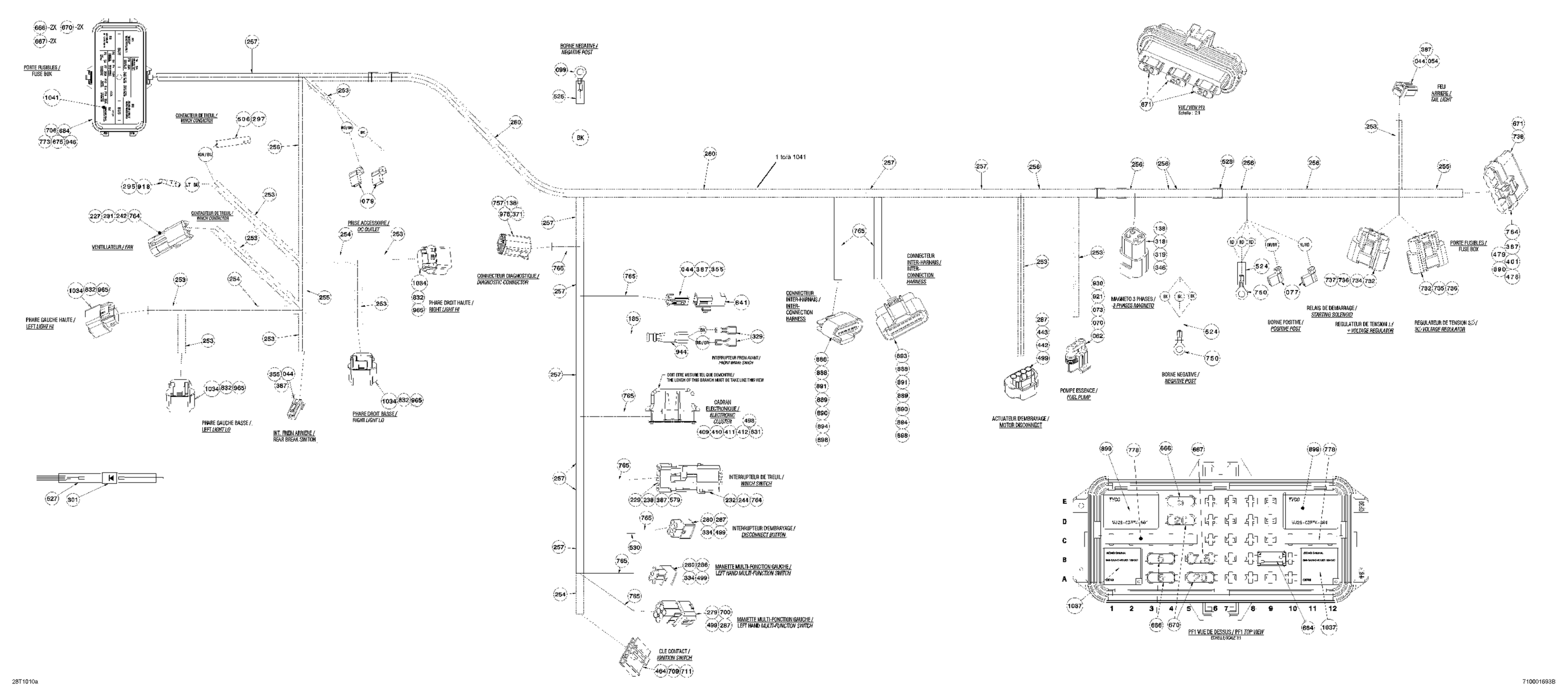 Main Harness 500 EFI