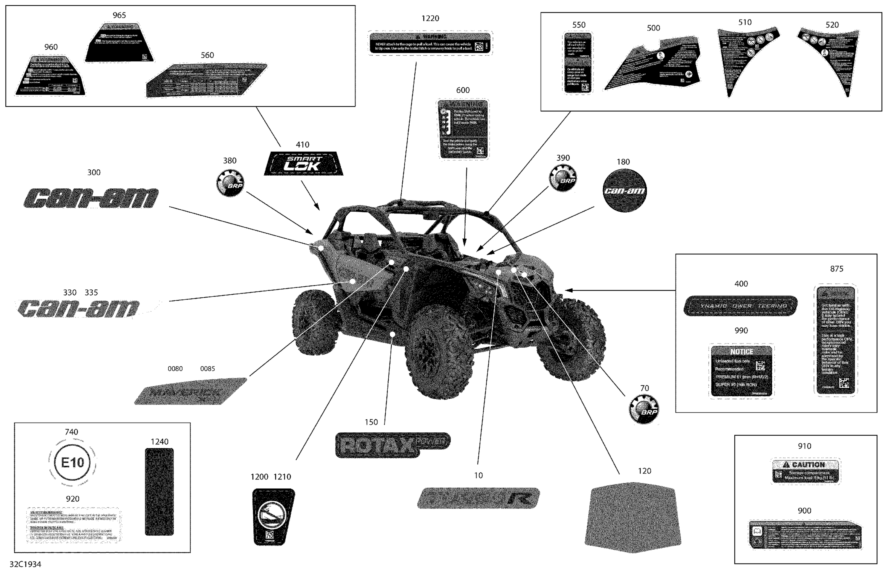 Decals - Turbo R - Package XDS
