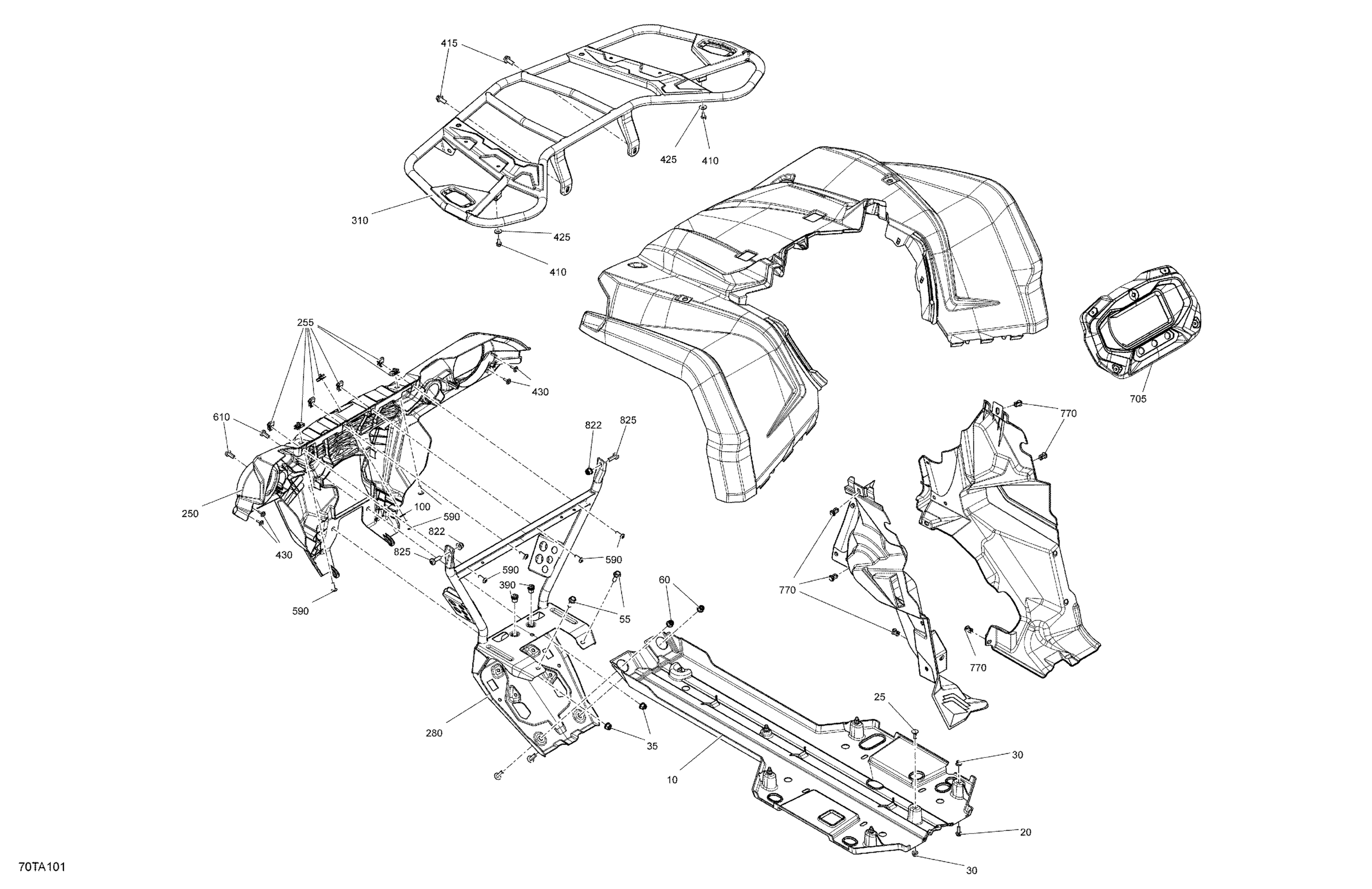 Body - Front Section