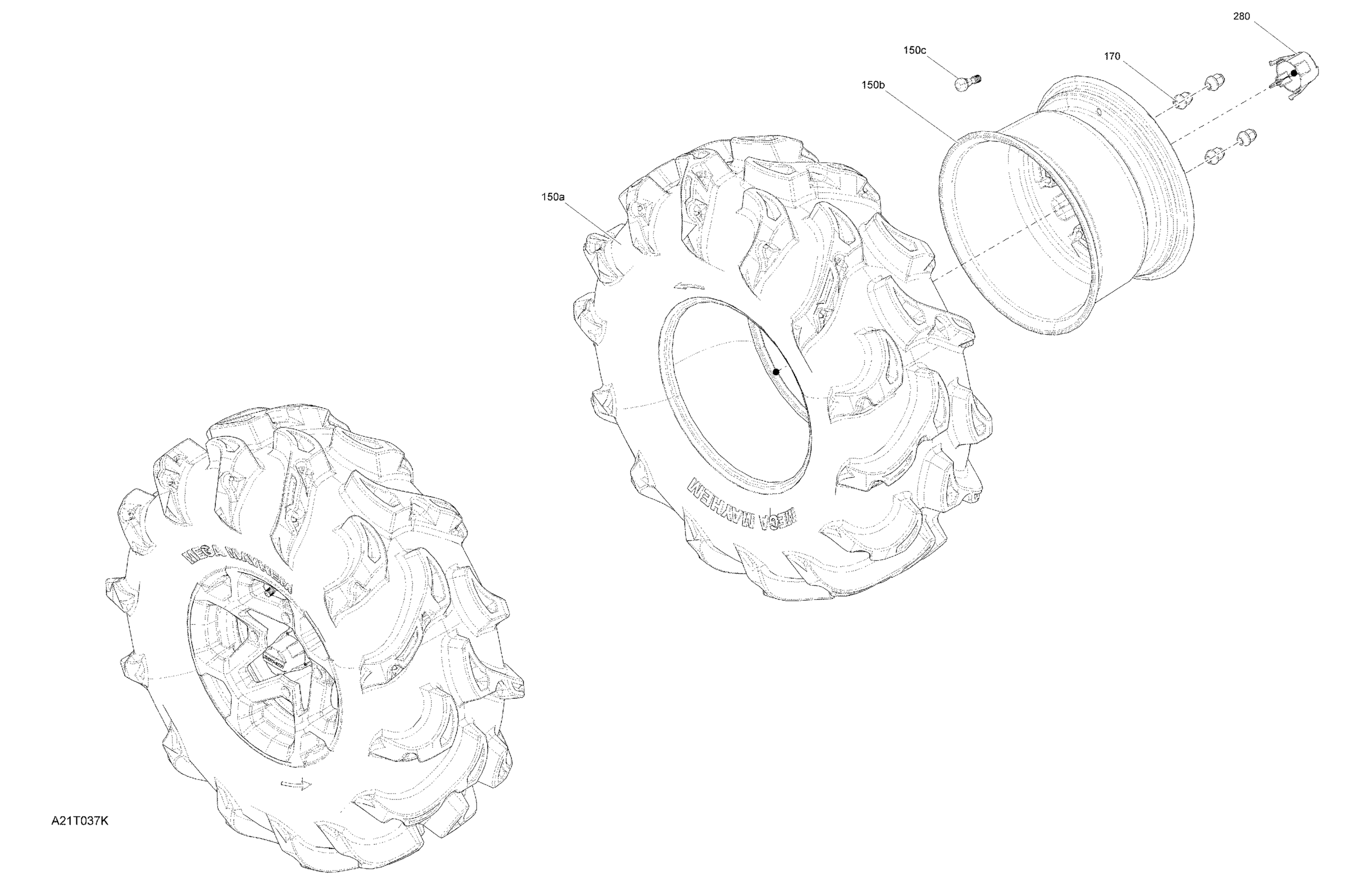 Drive - Rear Section - Wheels  - XMR