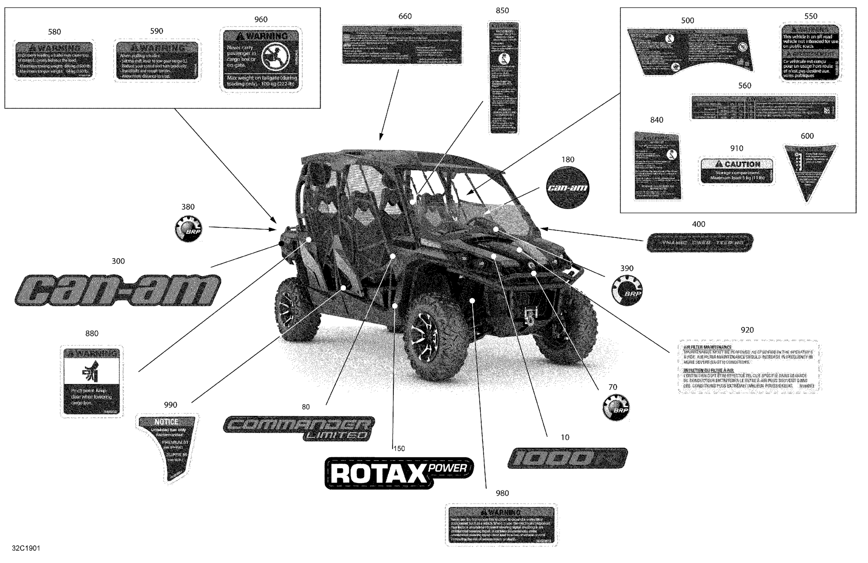 Схема узла: Decals - 1000R - LTD