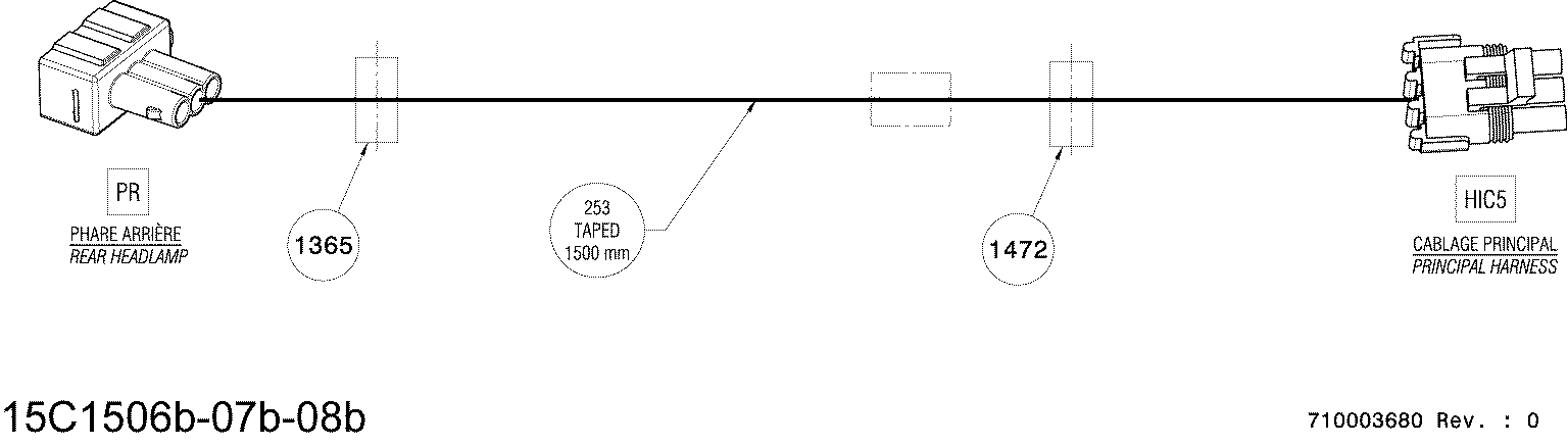 Electrical Harness Rear_15C1506b
