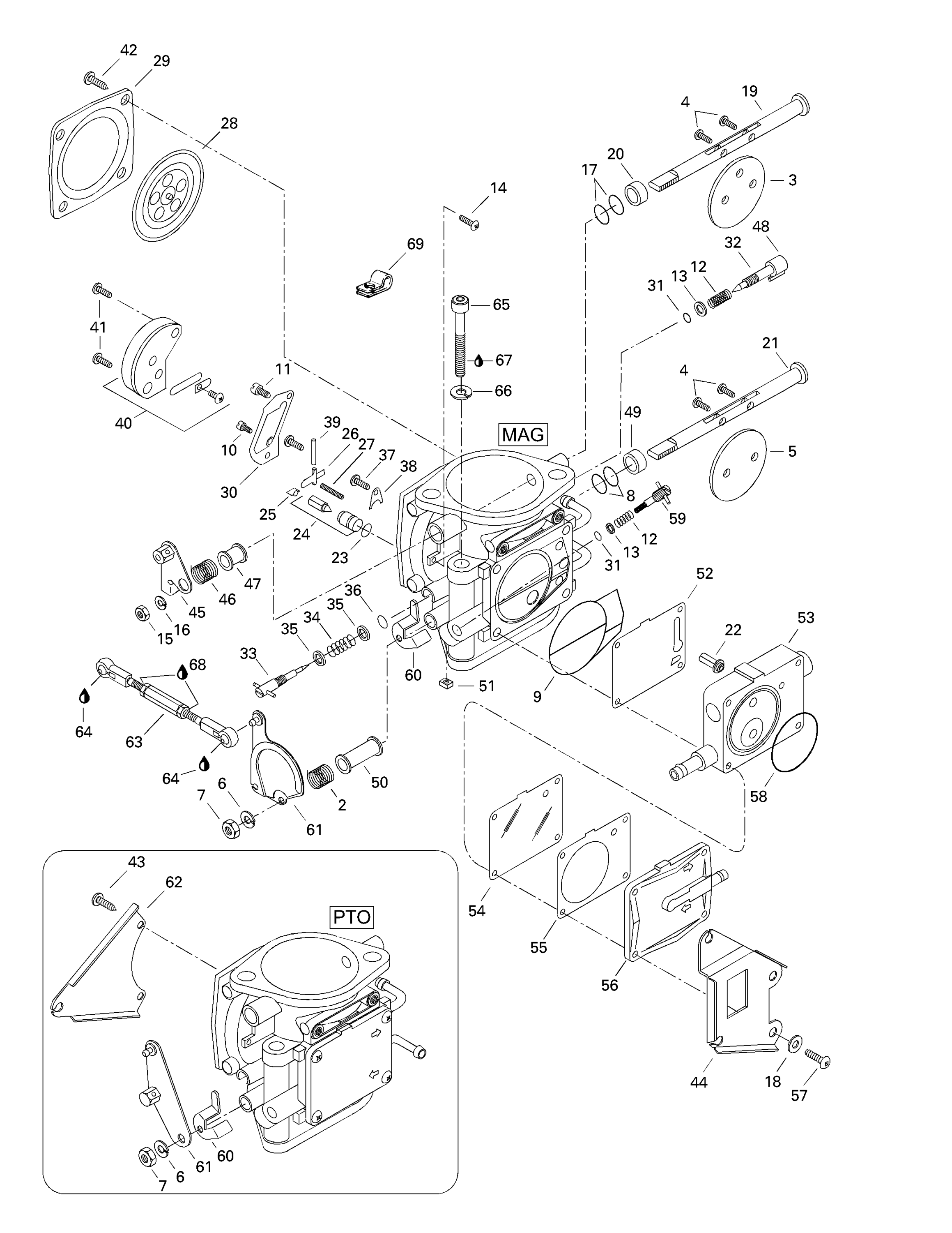 Схема узла: Carburetor