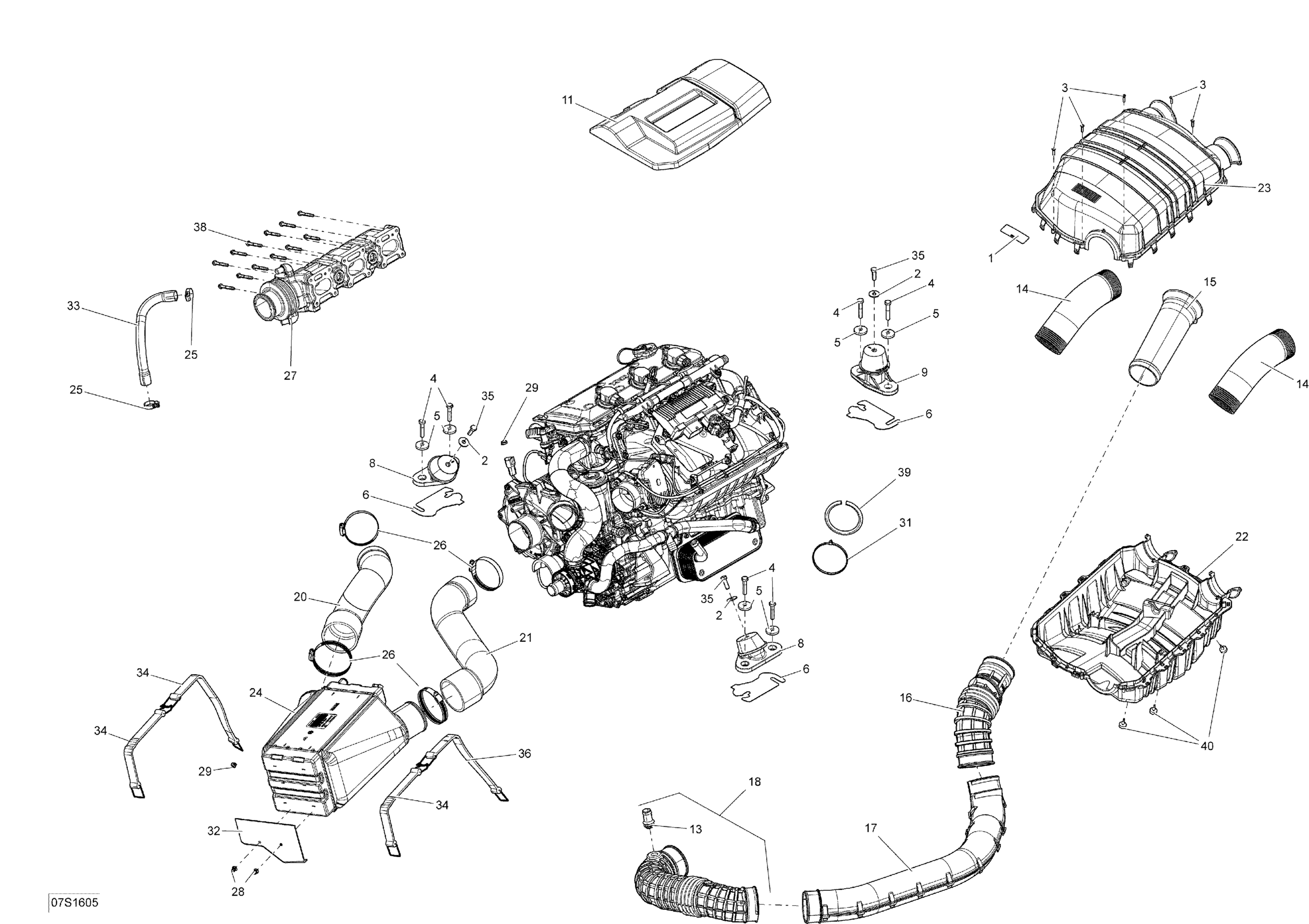 Схема узла: Engine - RXP-X 300