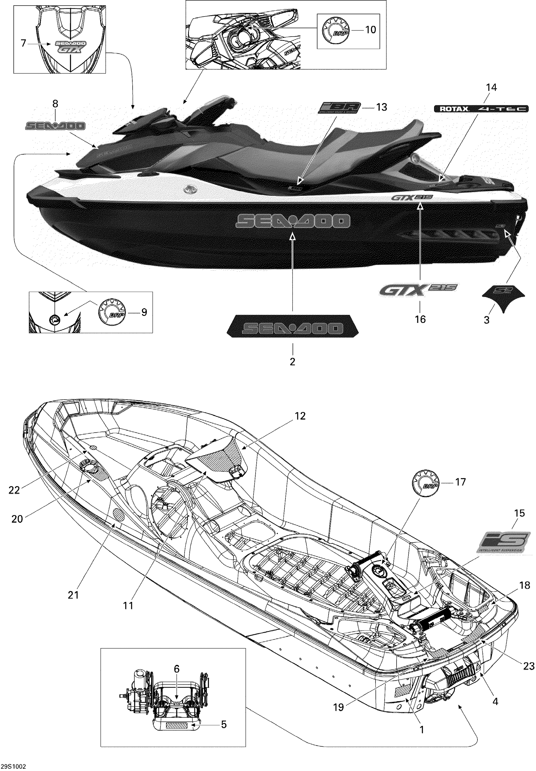 Схема узла: Decals