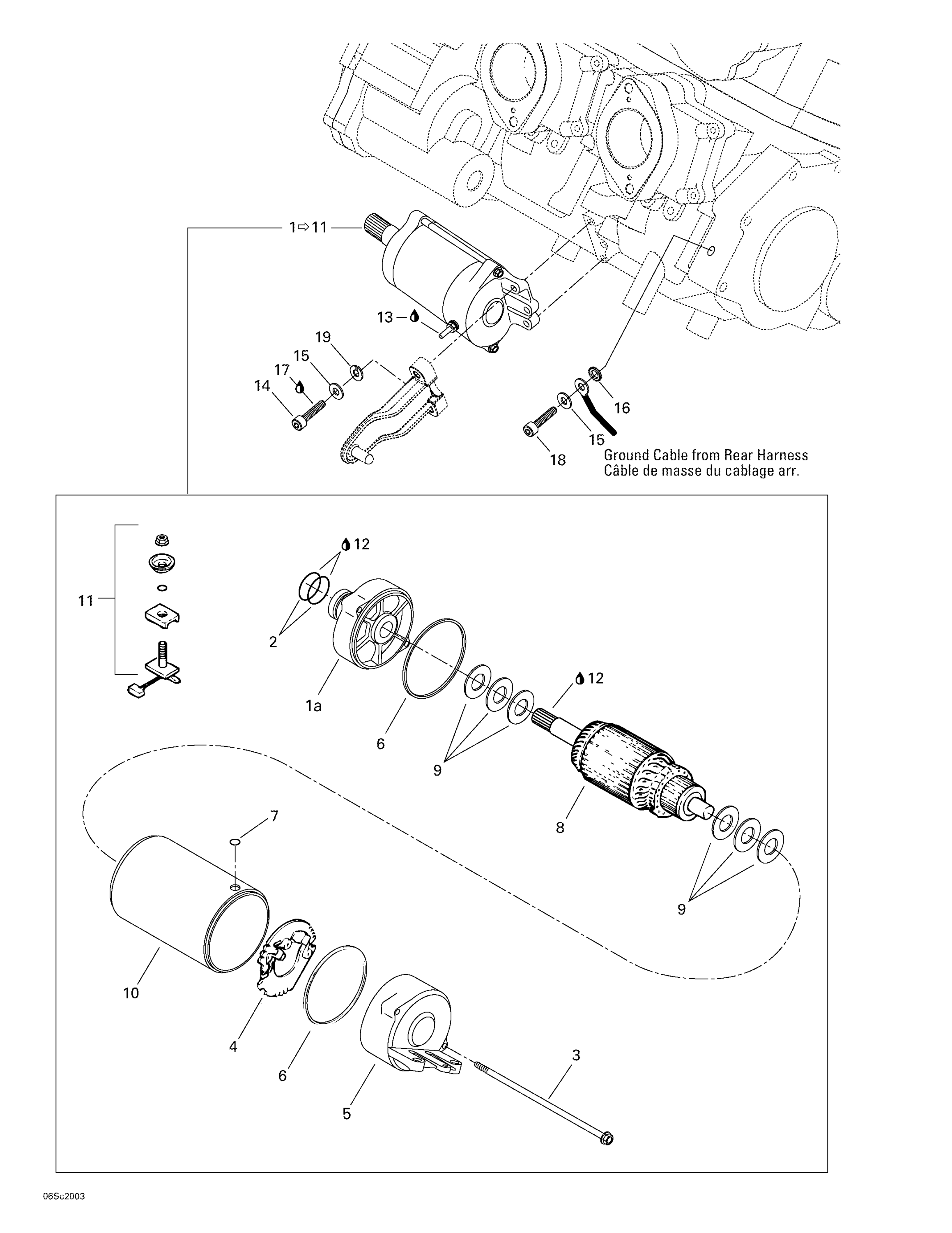 Схема узла: Starter