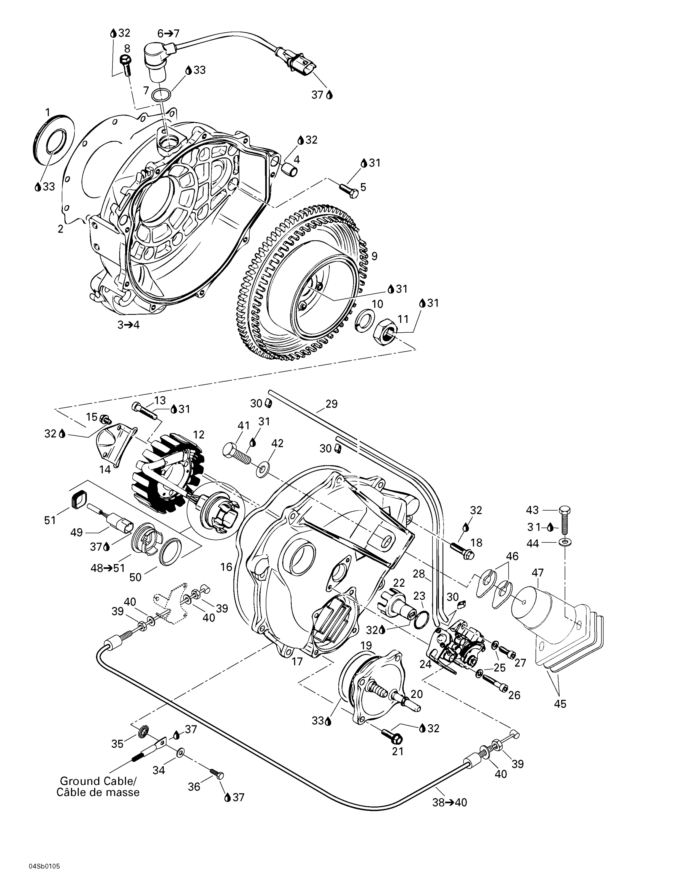 Magneto, Oil Pump