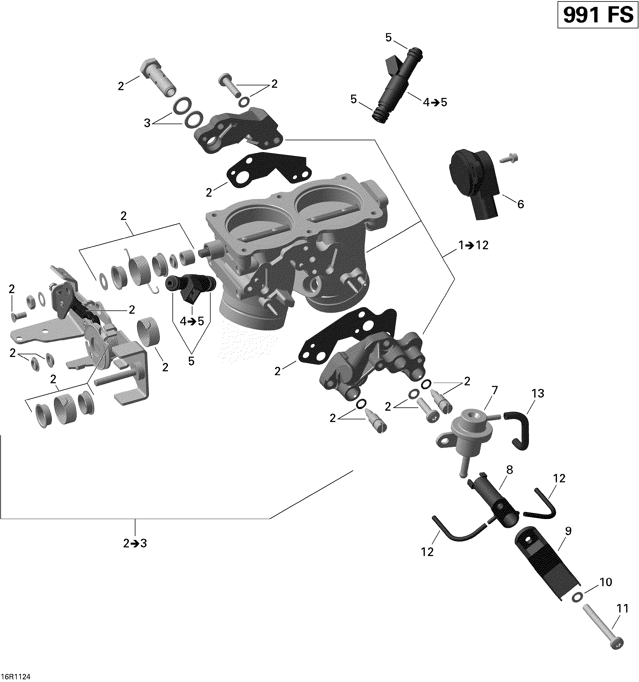 Схема узла: Throttle Body