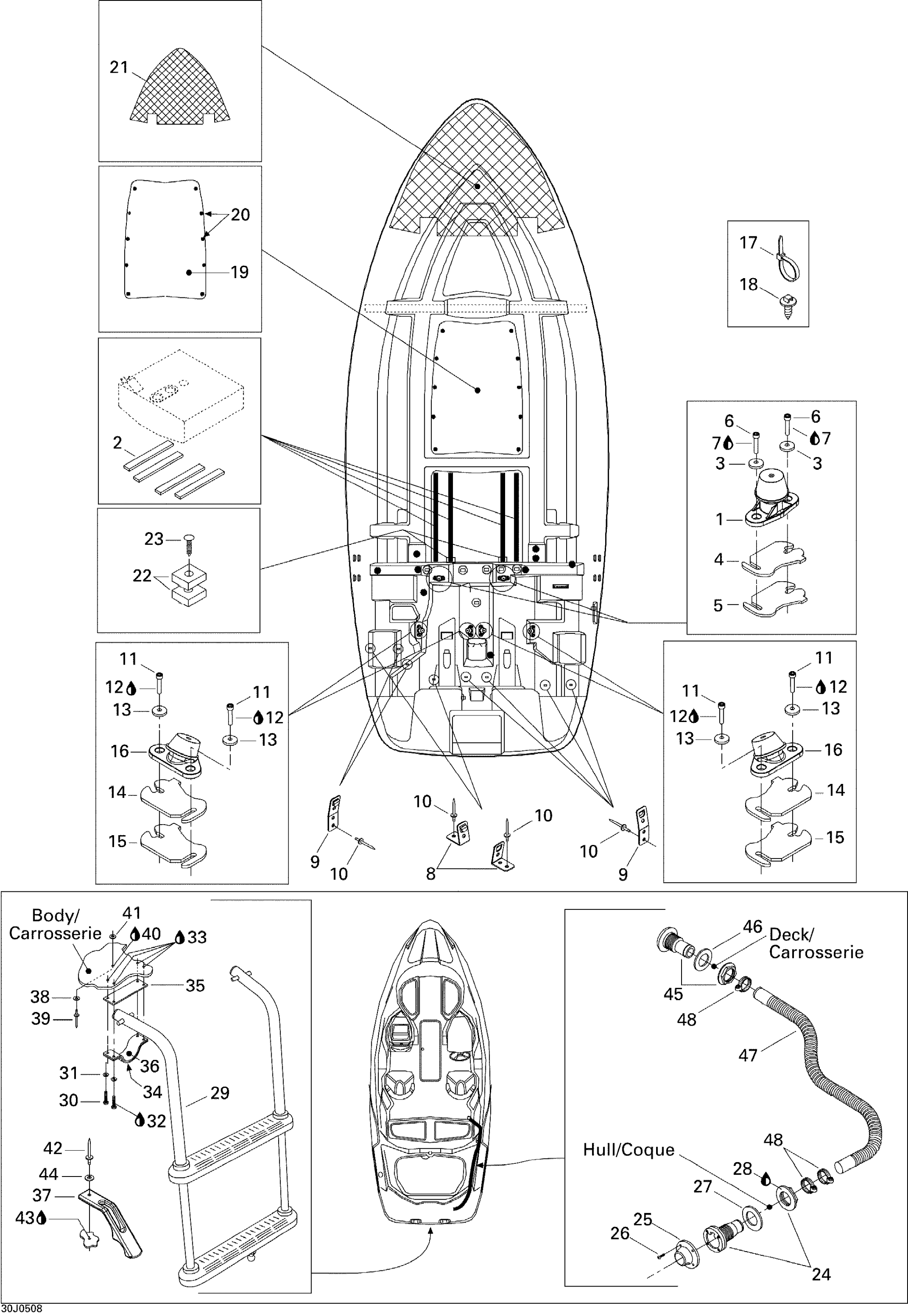 Lower Hull And Ladder