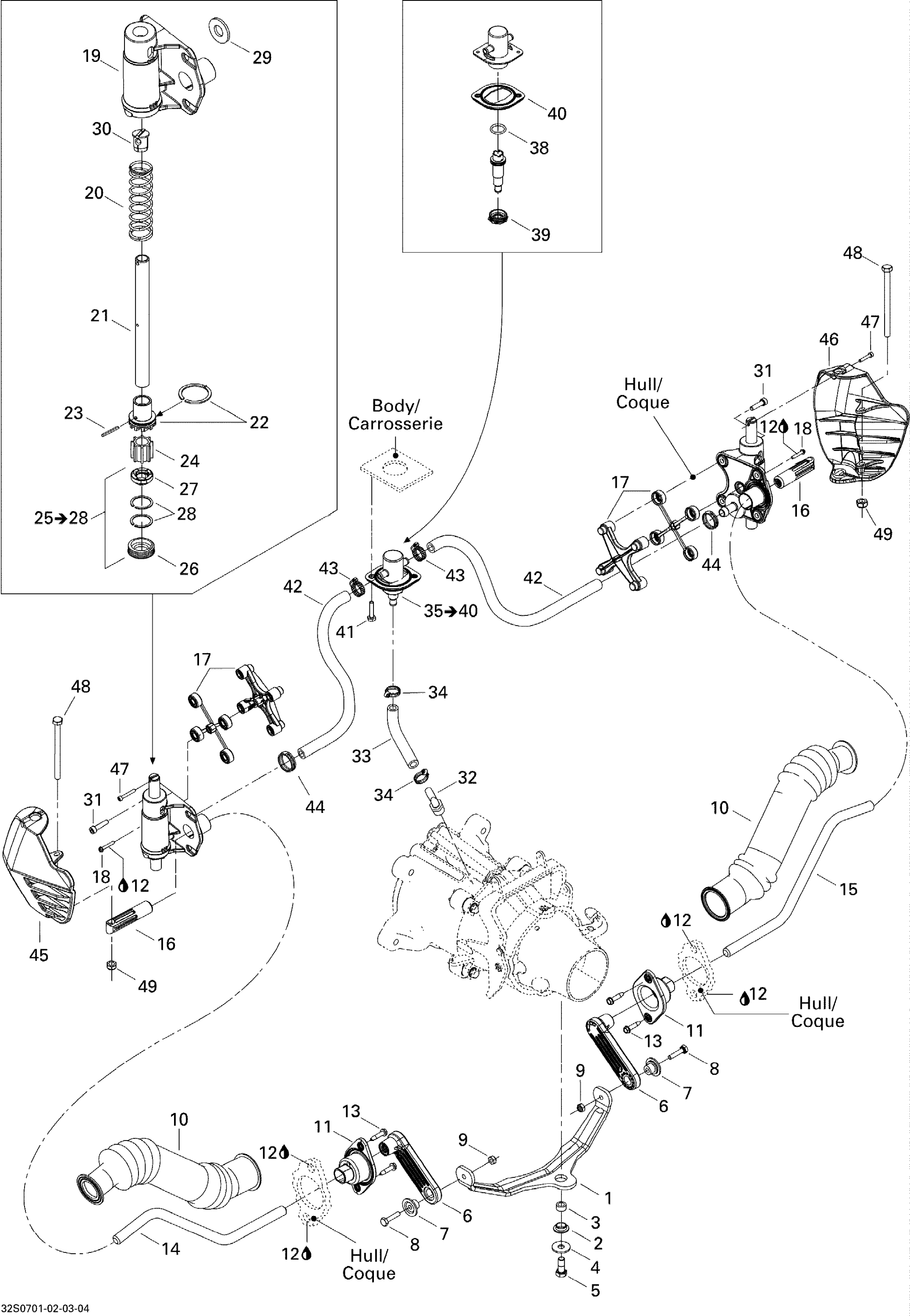 Off Power Assisted Steering
