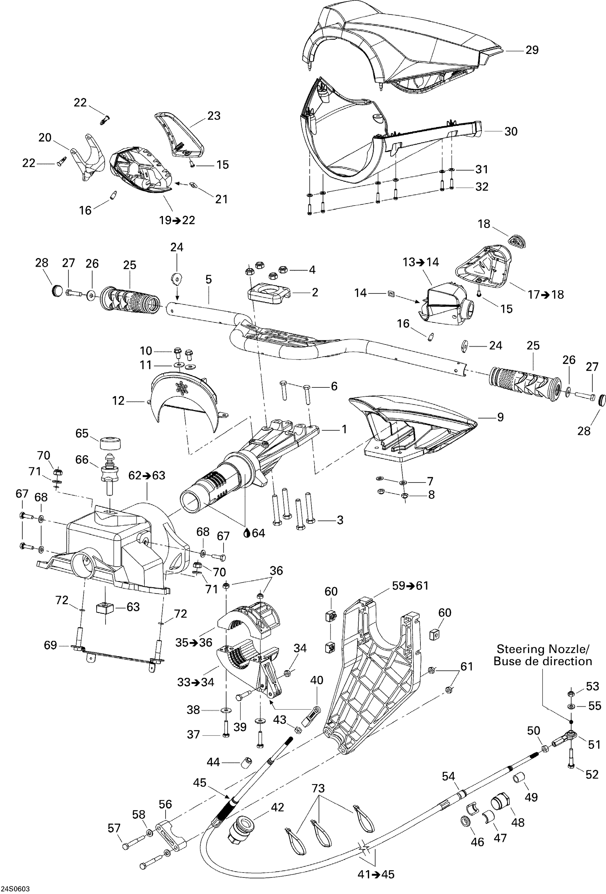 Схема узла: Steering System STD