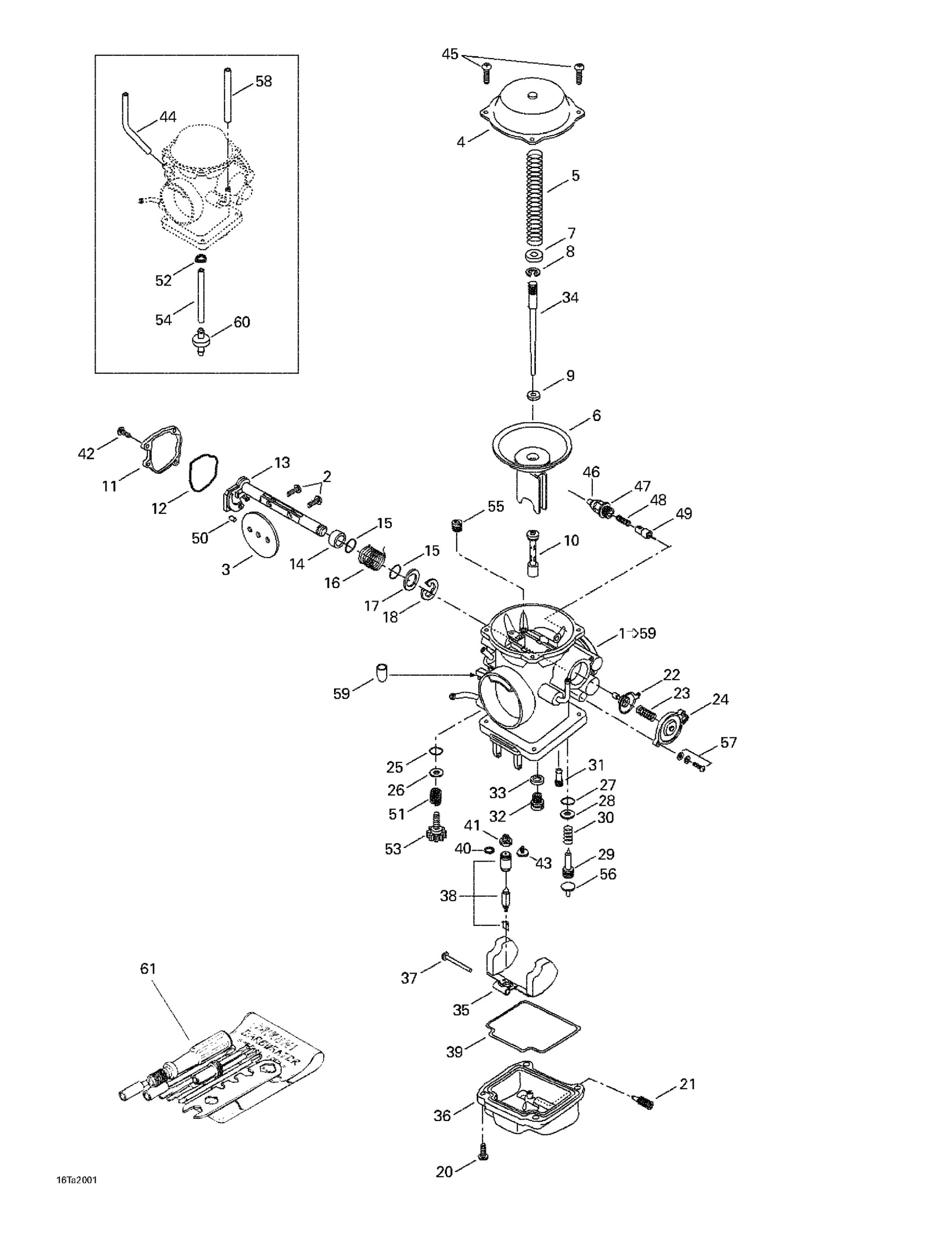 Схема узла: Carburetor