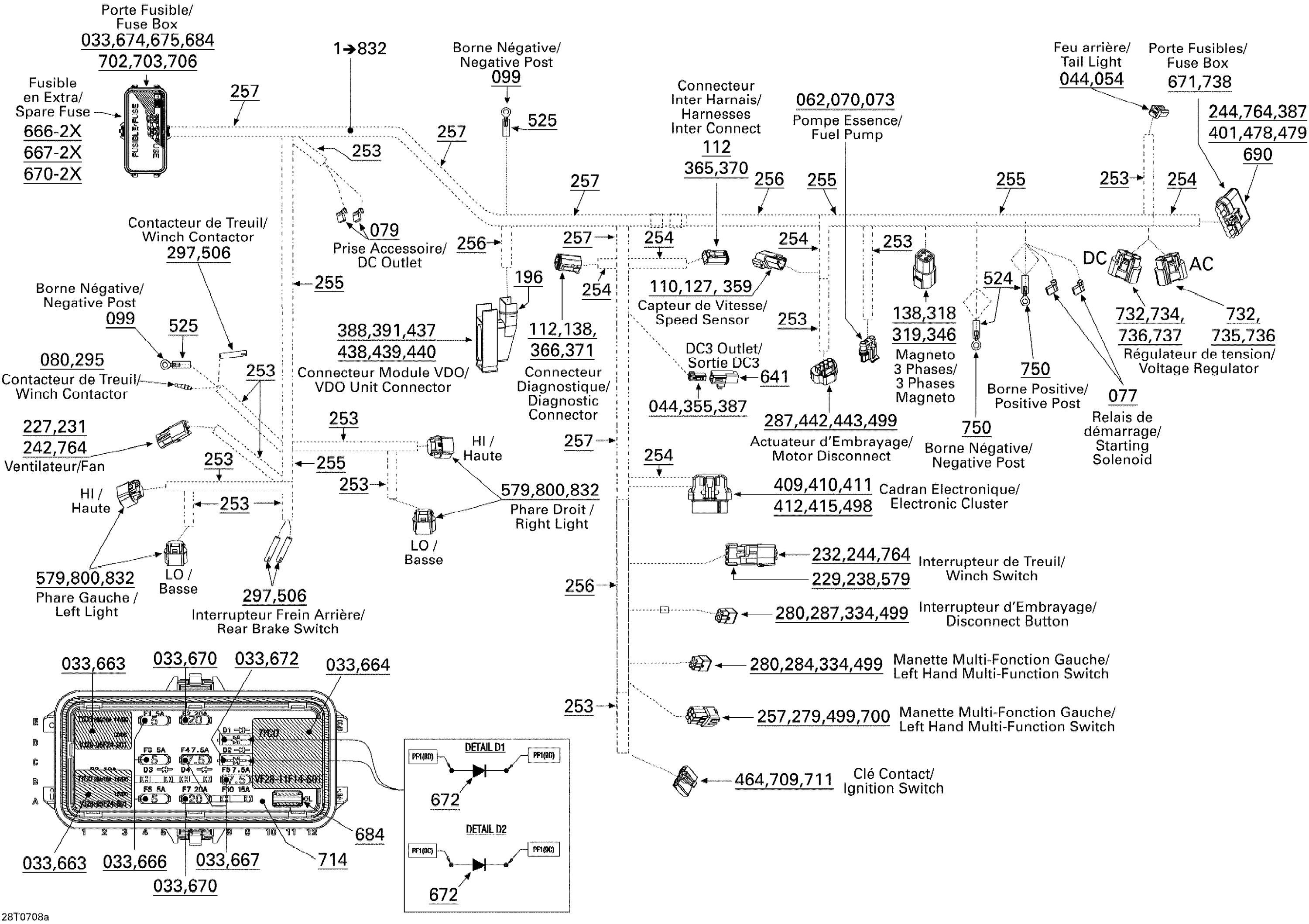 Electrical Harness, Frame
