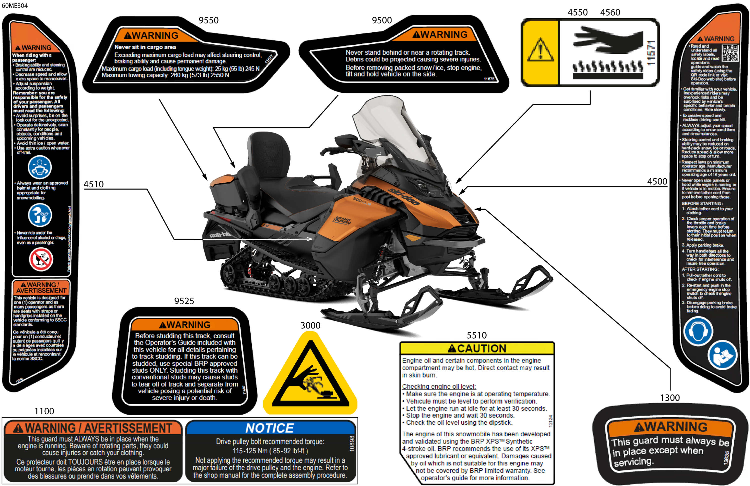 Body - Warning Decals