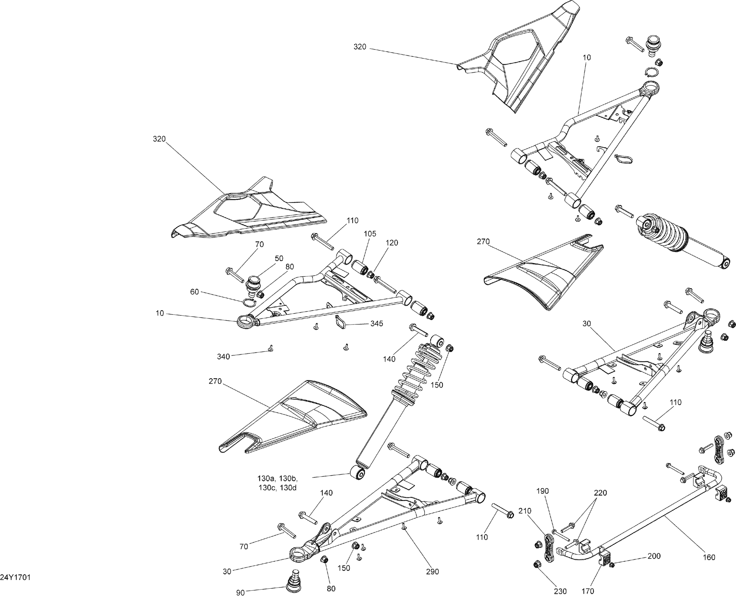 Suspension, Front - All Models
