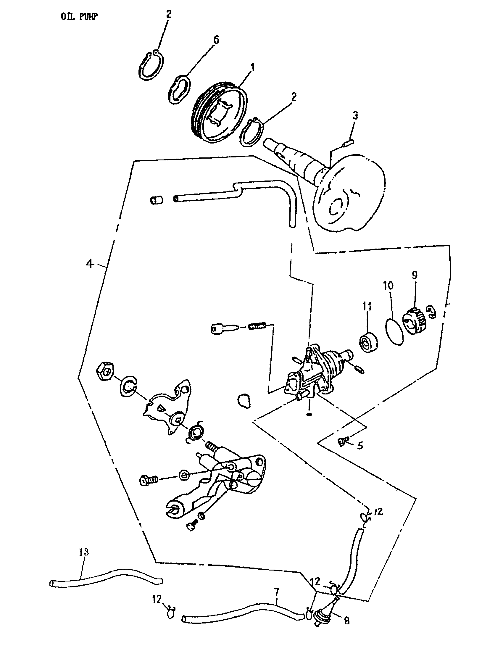 Схема узла: Oil Pump 170-04