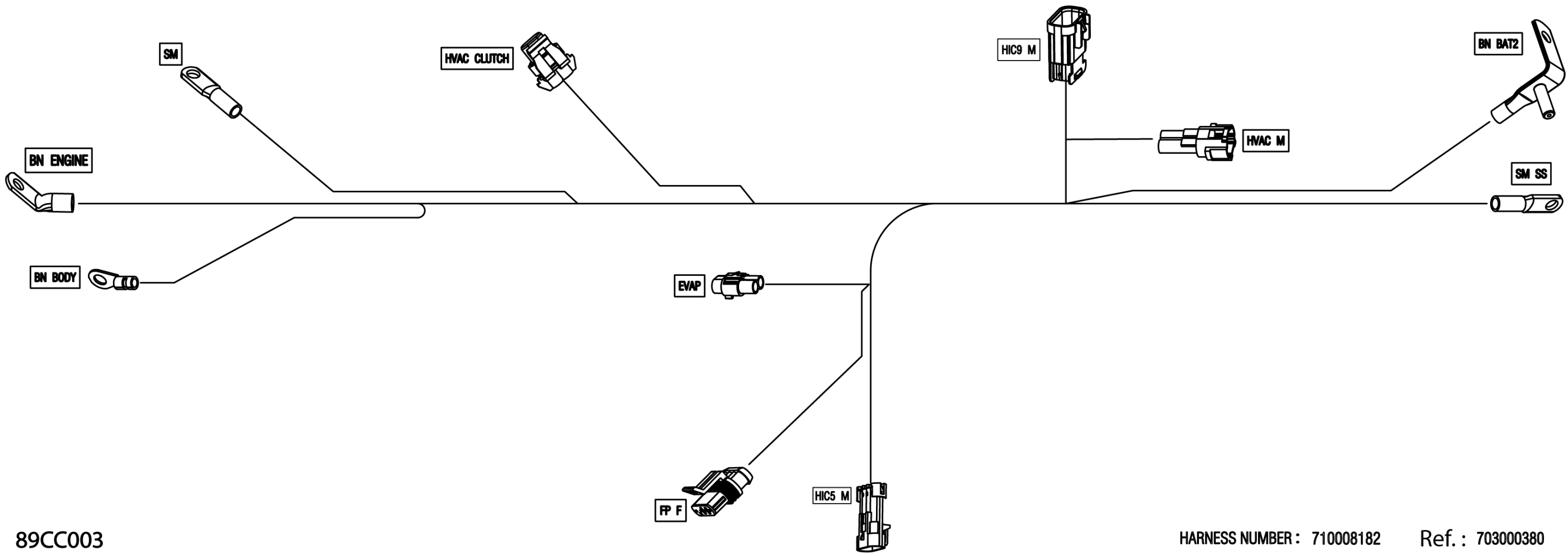 Electric - Voltage Regulator Wiring Harness