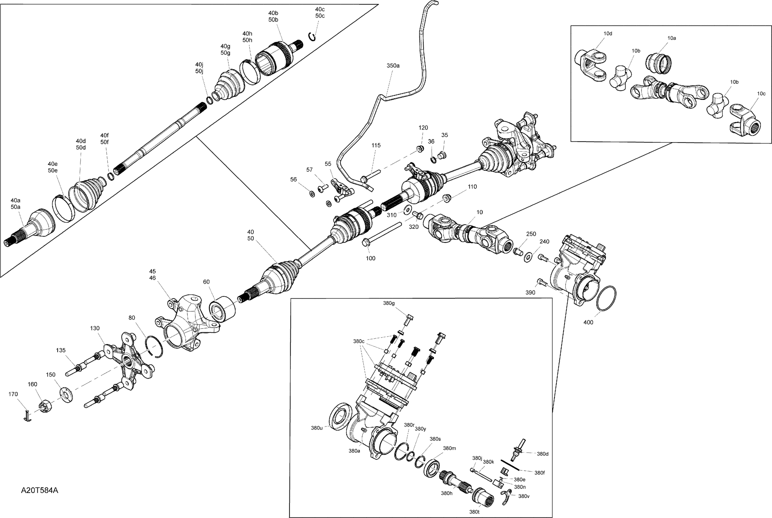 Drive - Front Section - Common Parts - DPS