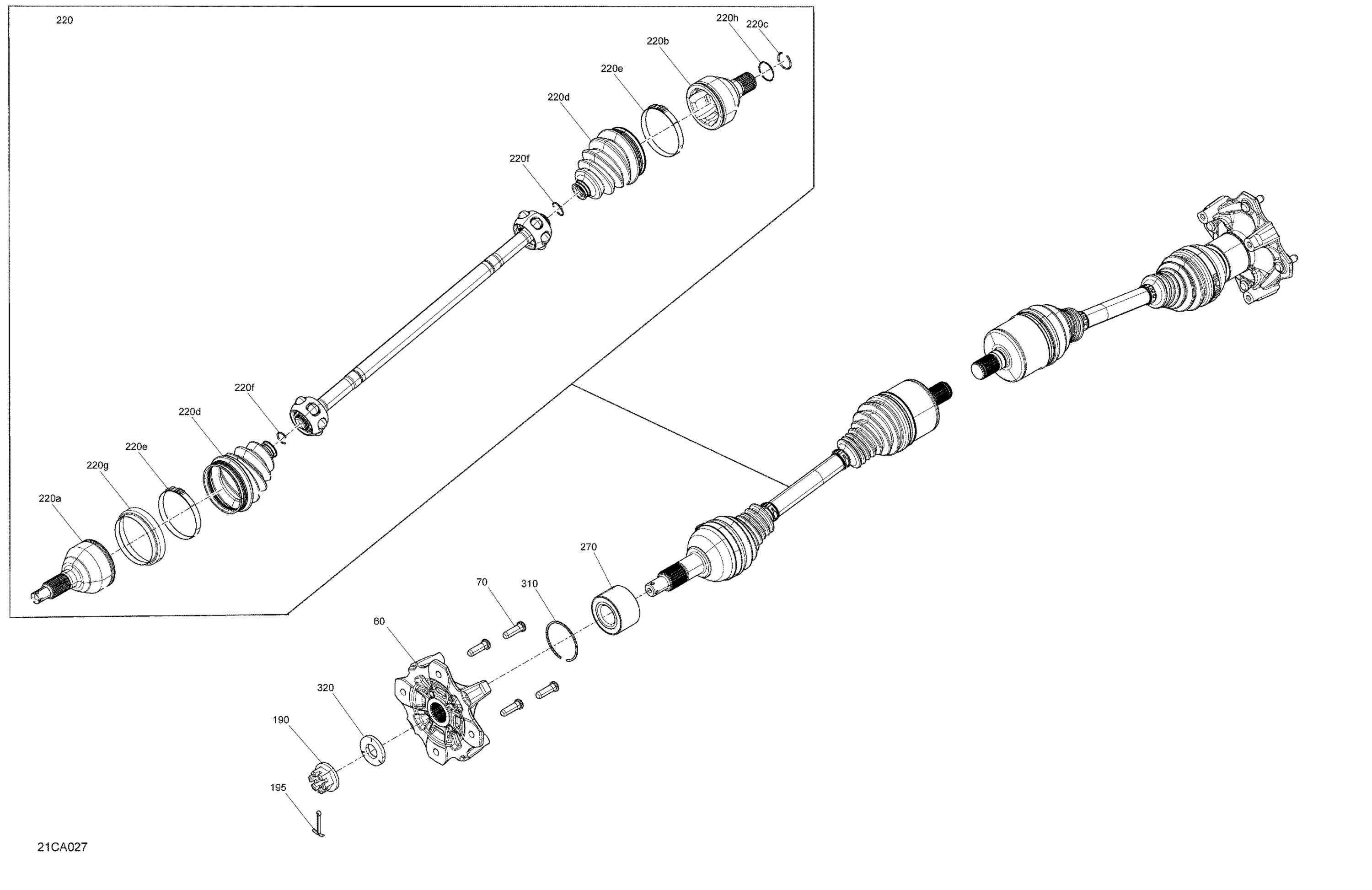 Схема узла: Drive - Rear Section - Common Parts