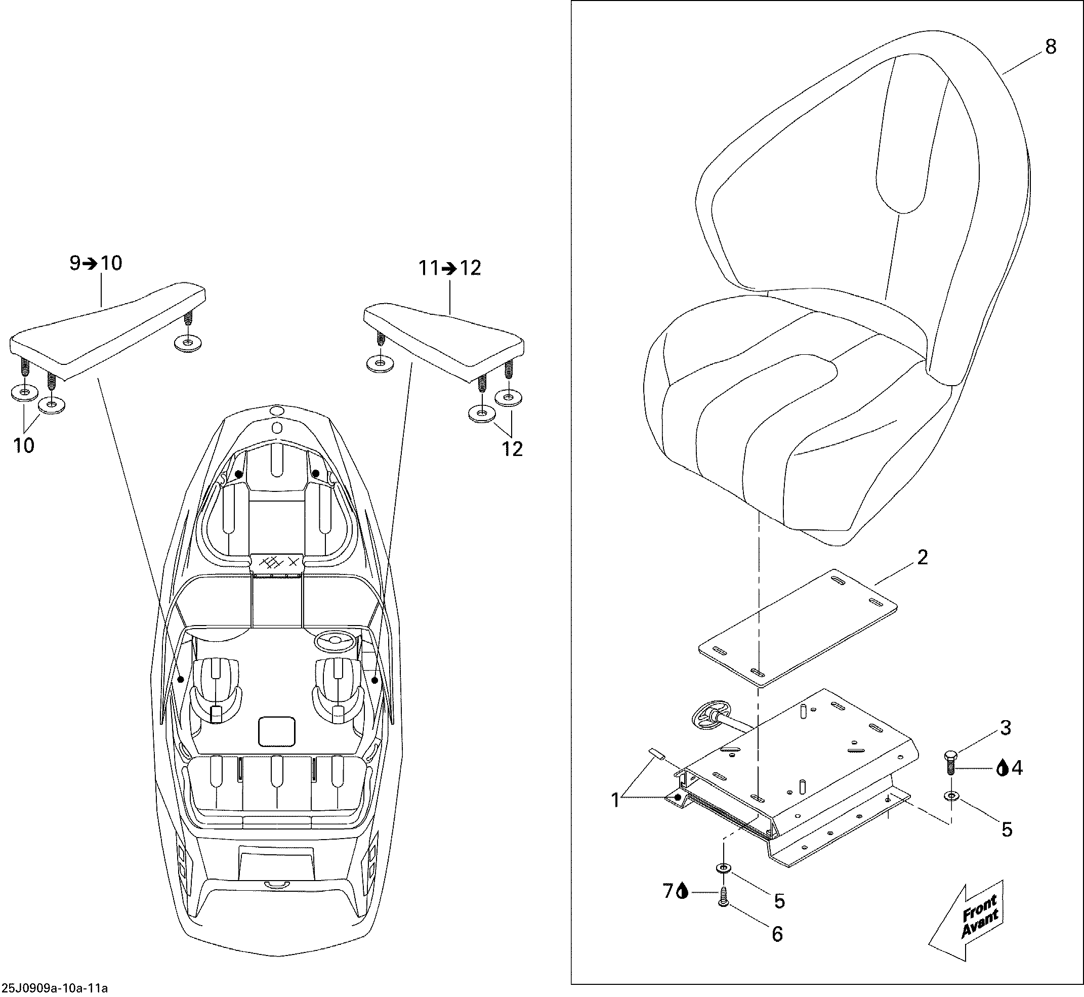 Seat , Driver, Passenger