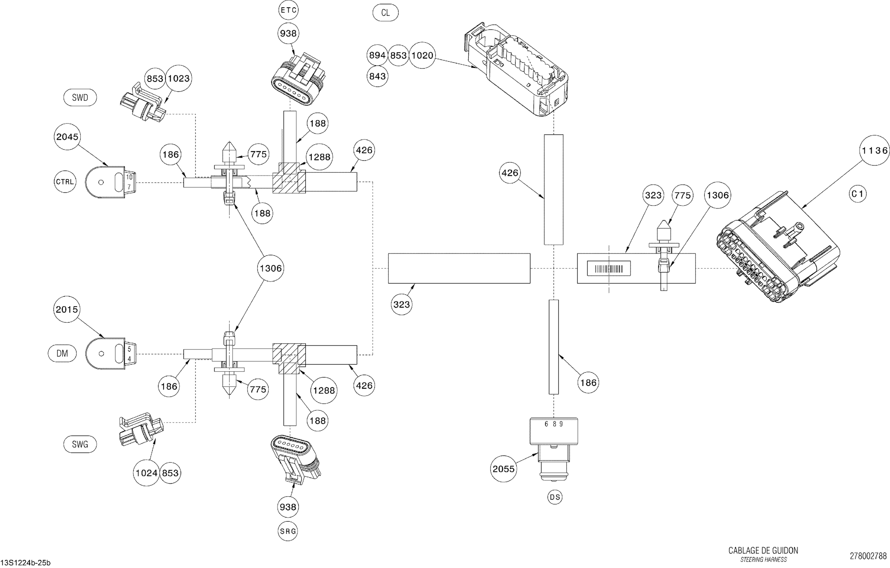 Electrical Harness Steering