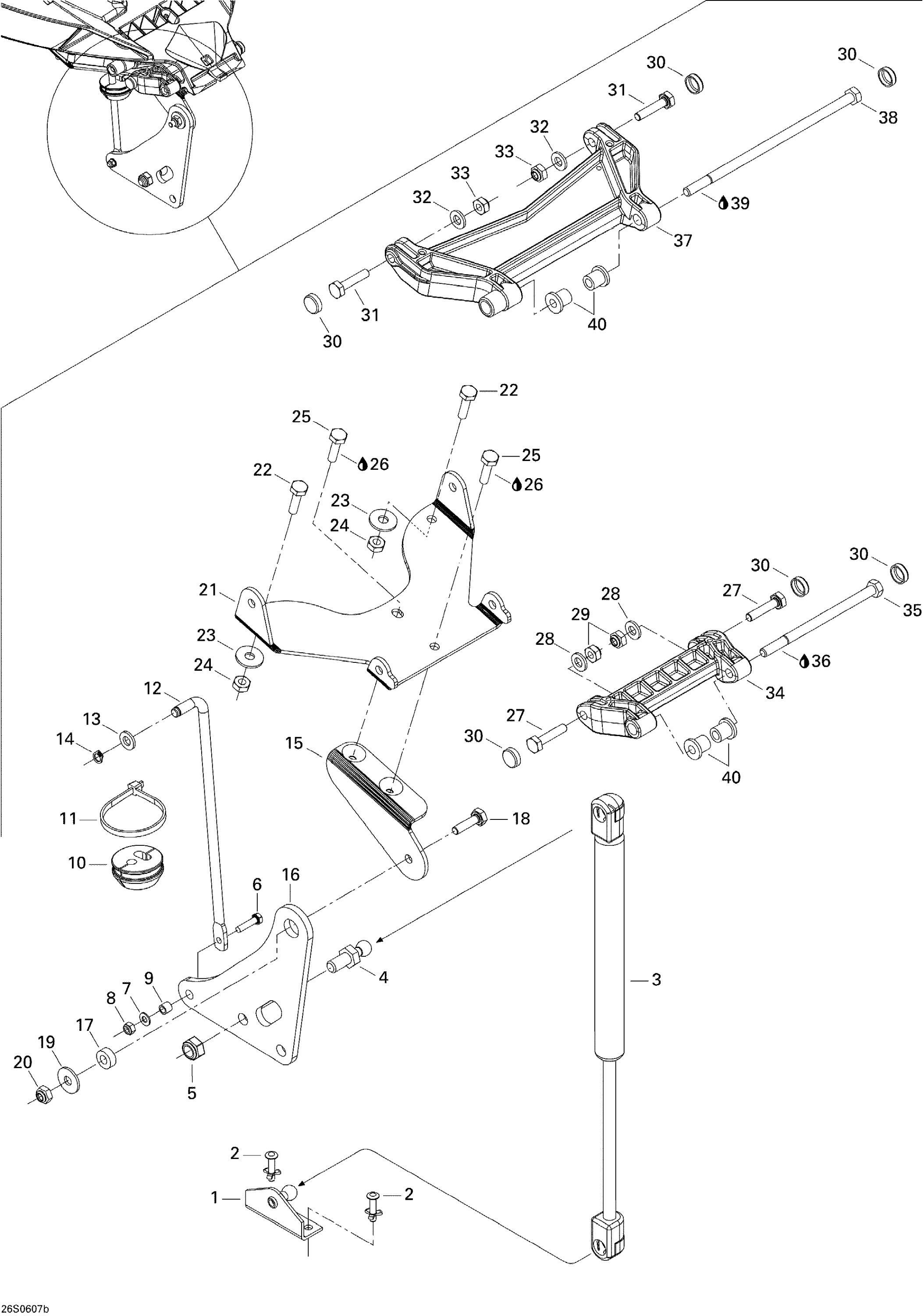 Схема узла: Front Storage Compartment 2