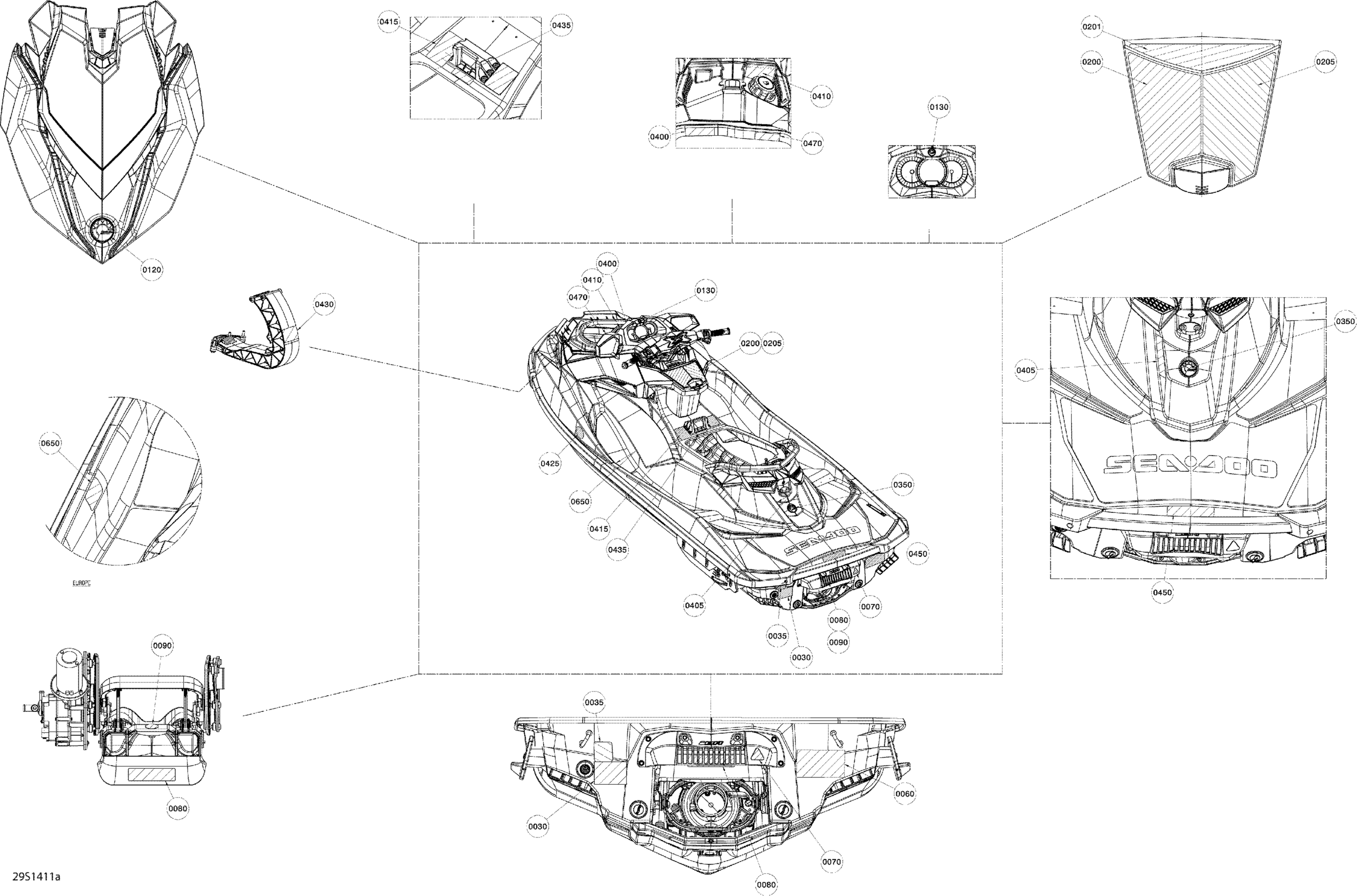 Схема узла: Decals _29S1411a