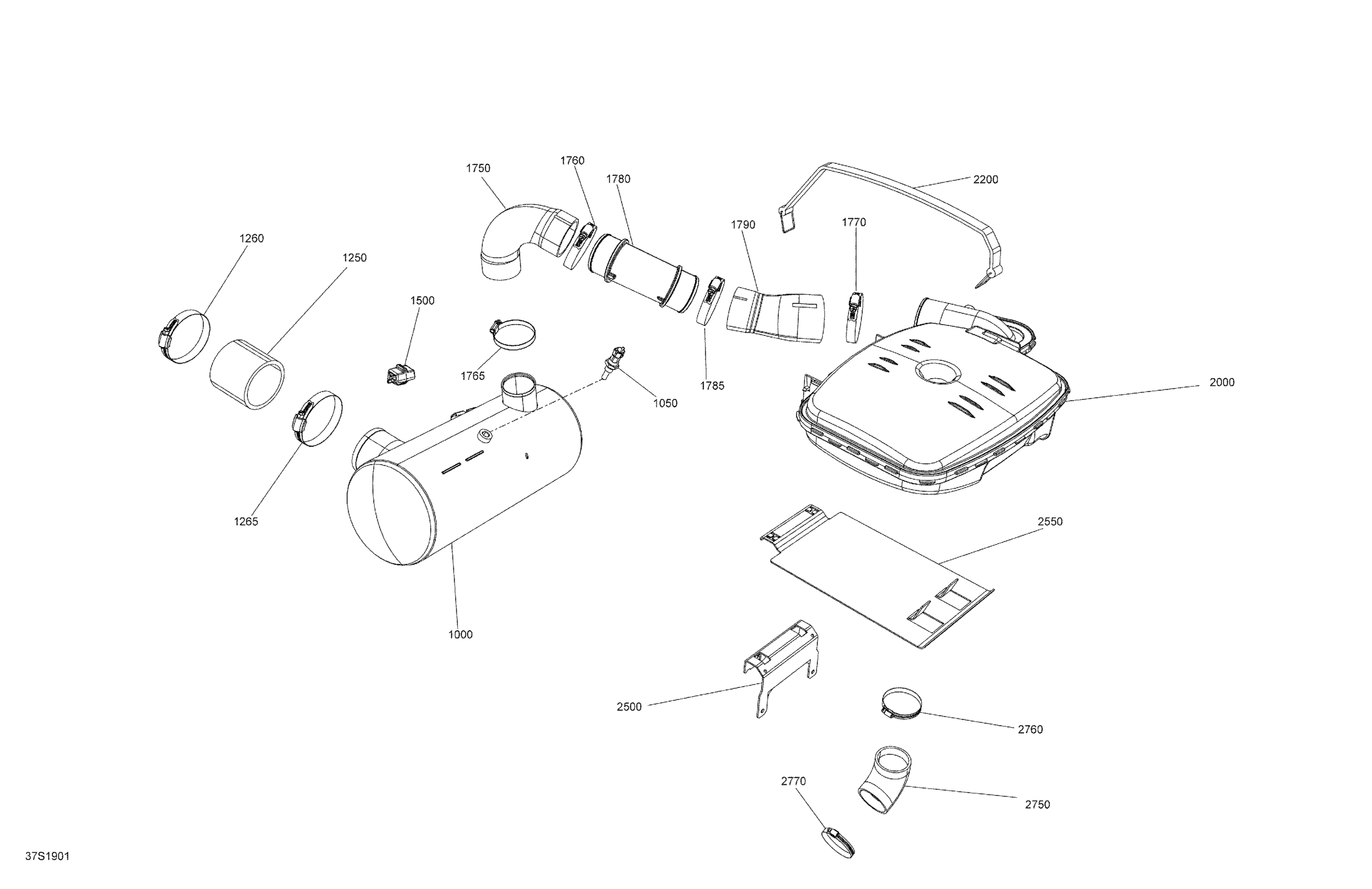 Схема узла: Exhaust System