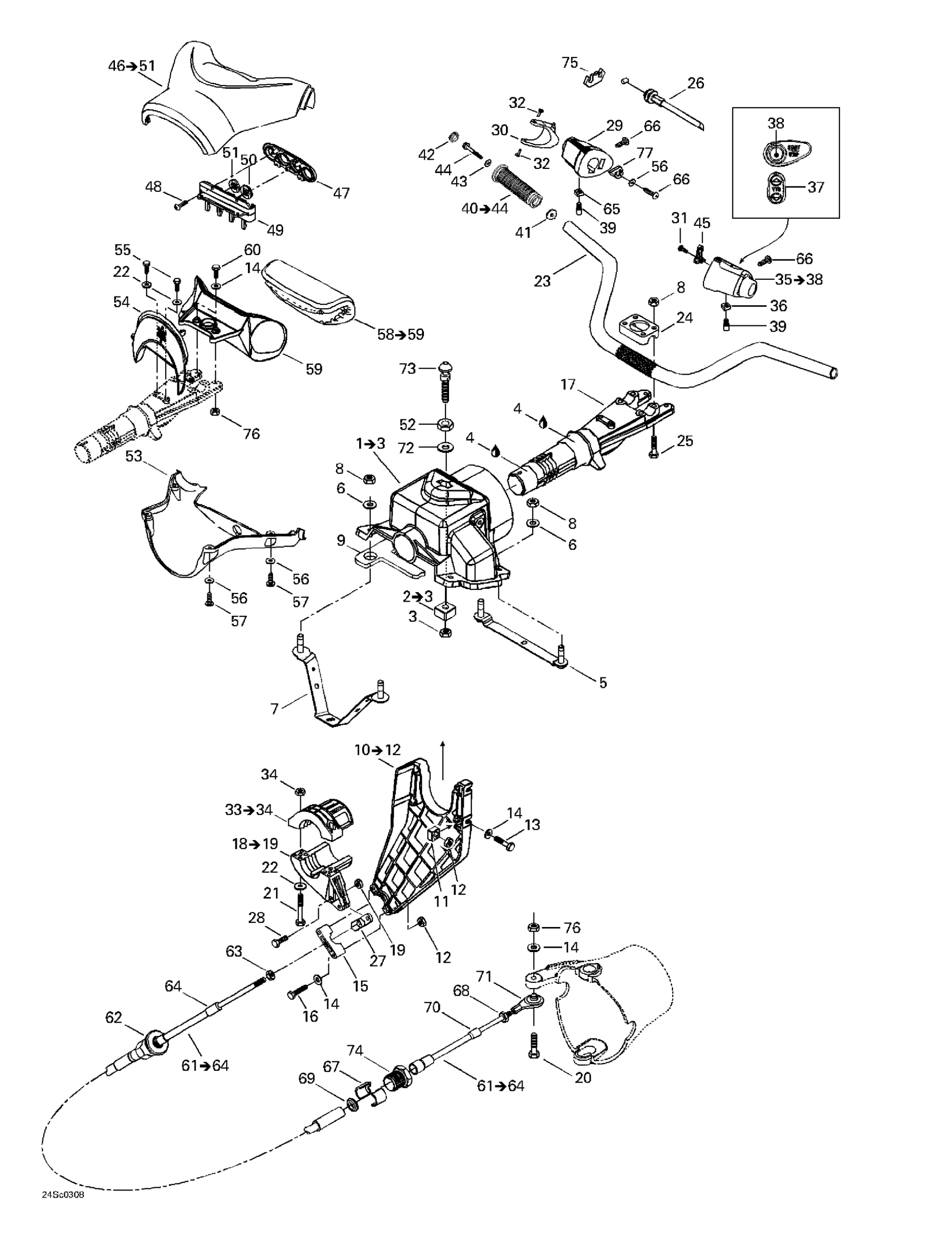 Схема узла: Steering System