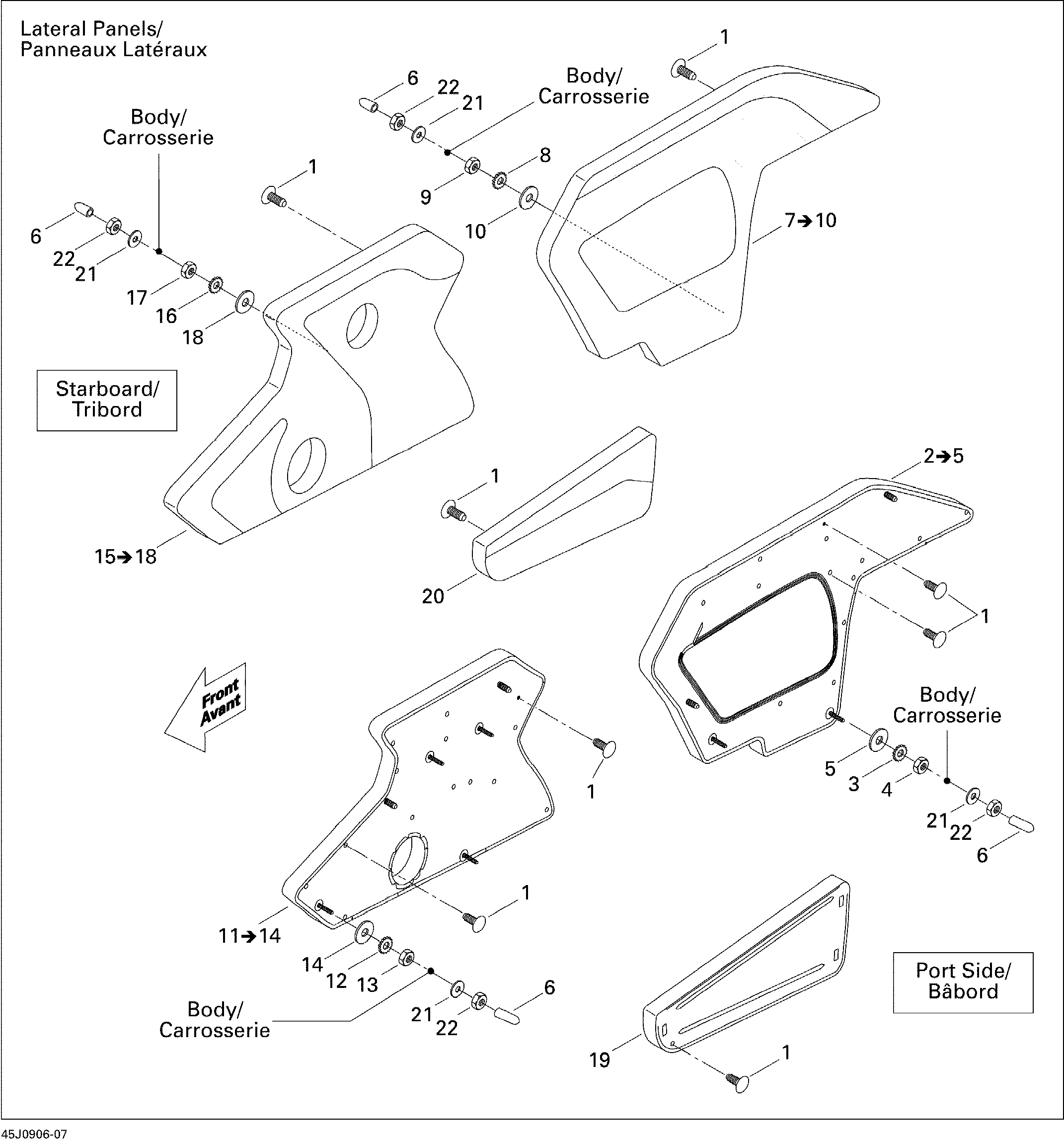 Lateral Panel