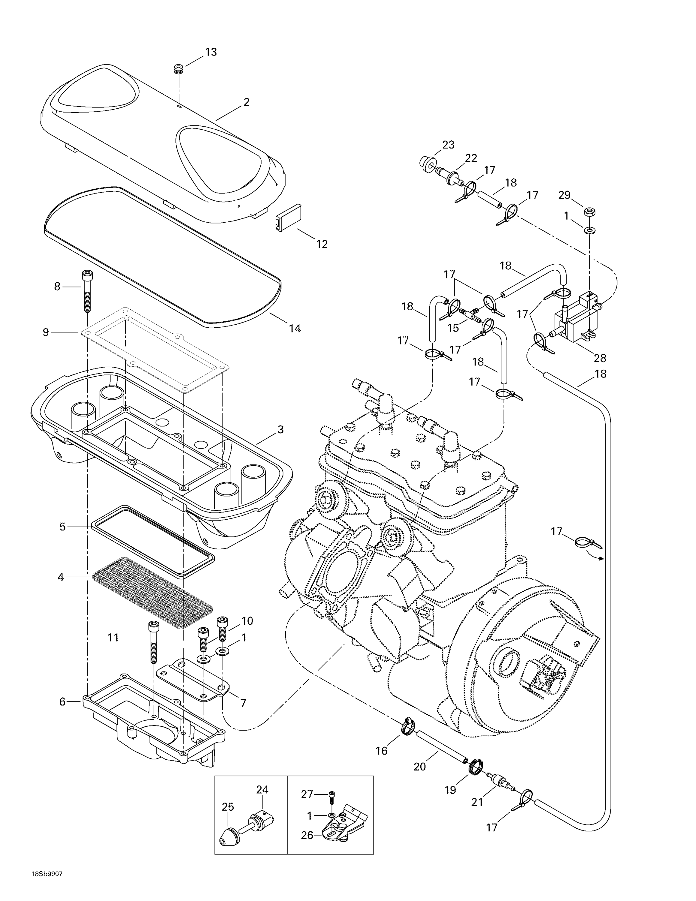 Схема узла: Air Intake System