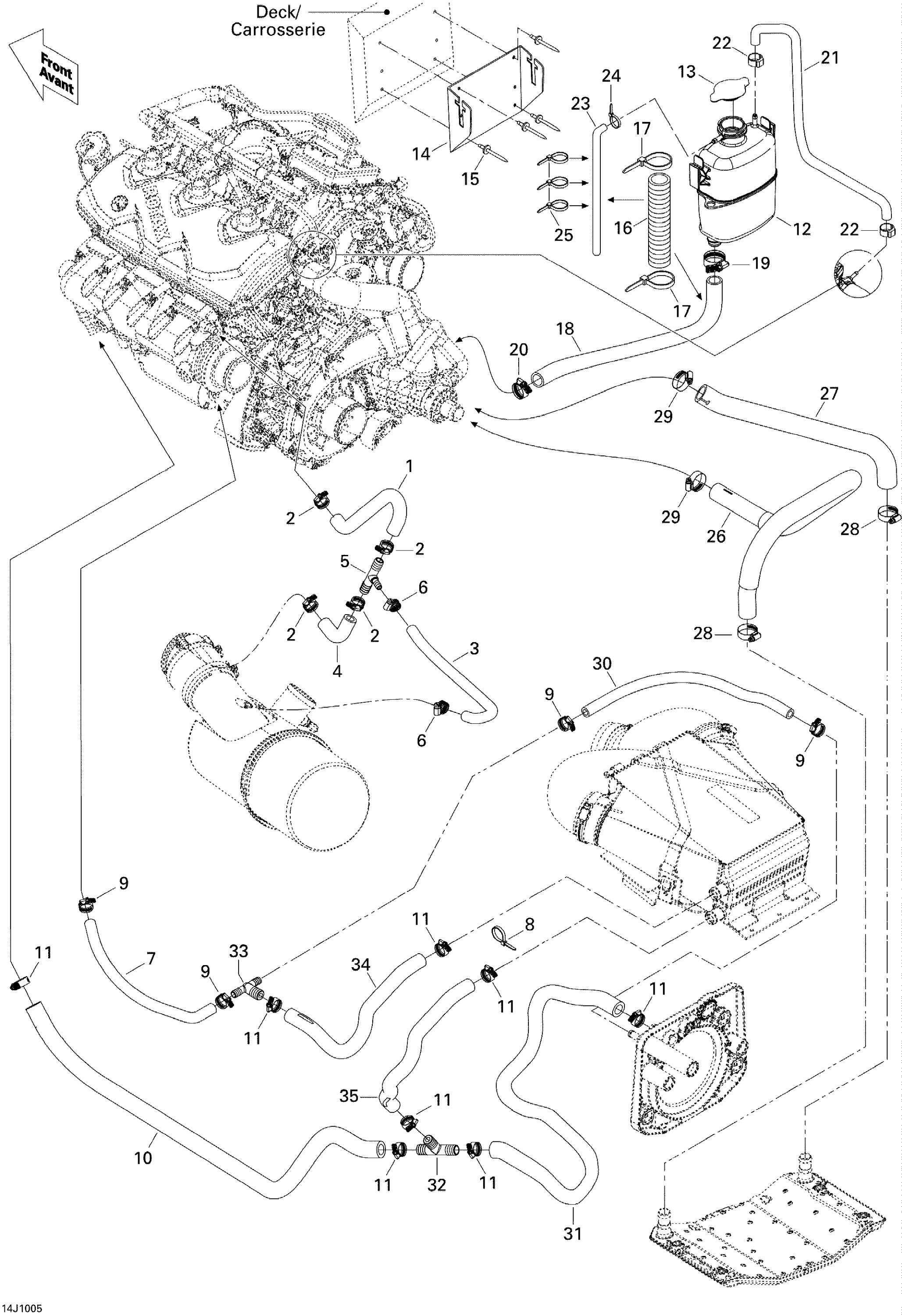 Схема узла: Cooling System